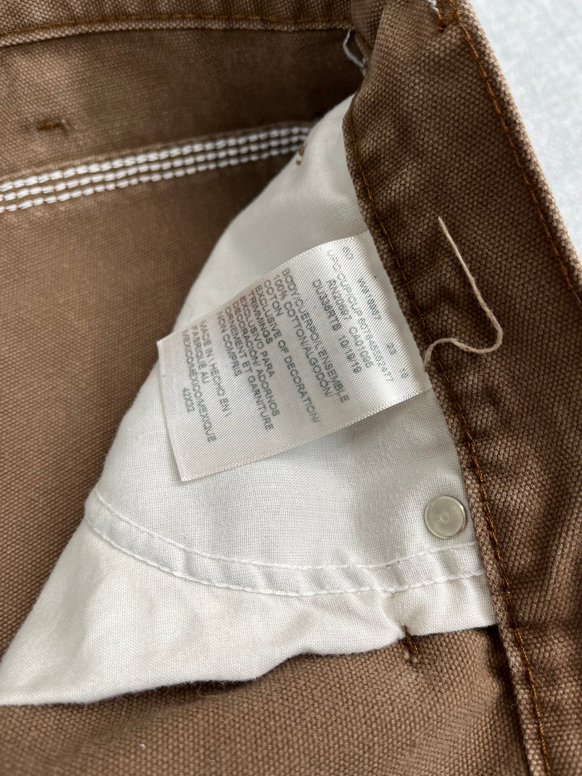 Y2K Dickies Brown Carpenter Pants 40"