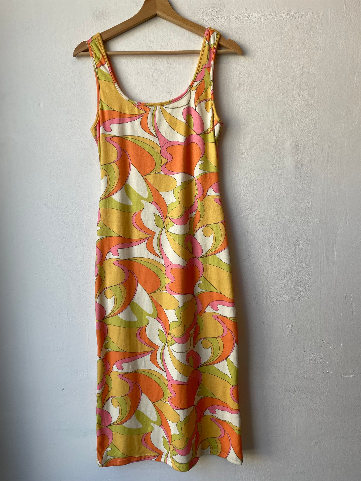 70's Cotton Maxi Dress