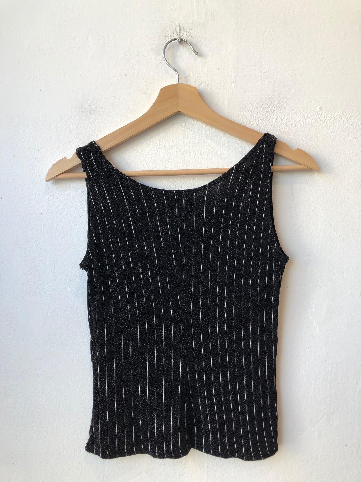 90's Sparkly Striped Tank