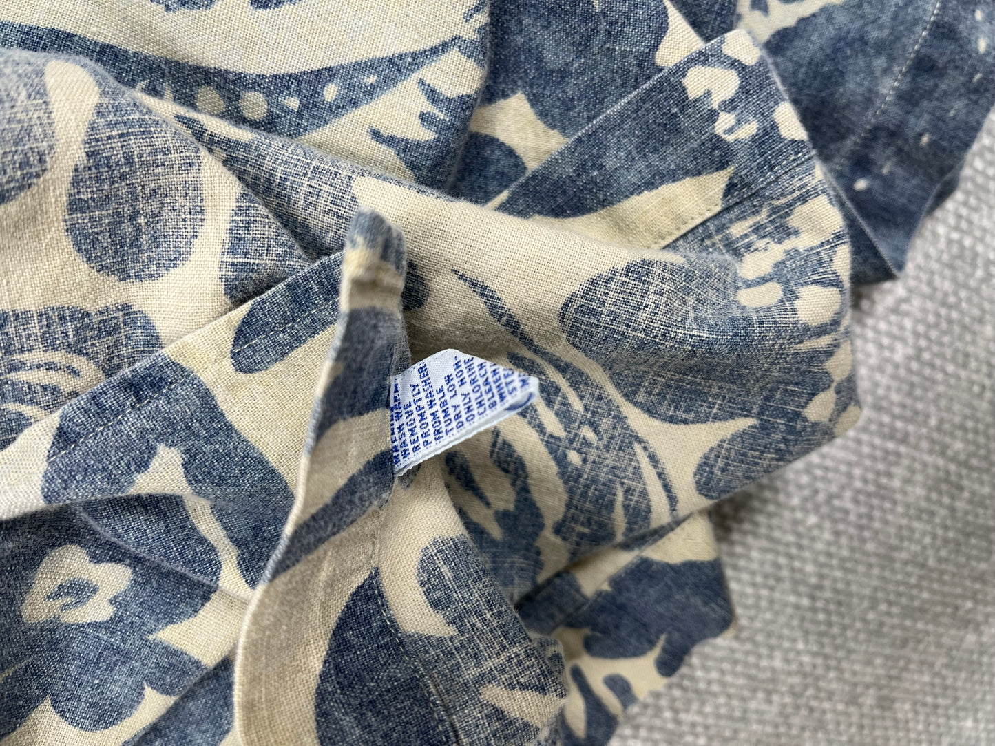 90's Polo Cotton Hawaiian Shirt