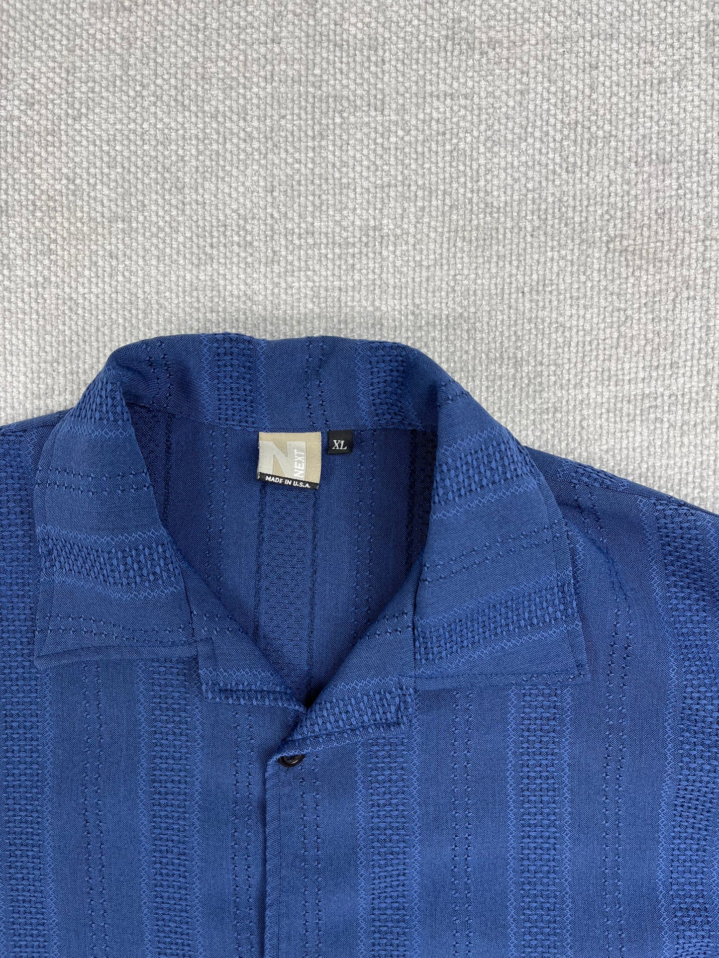 90's Blue Button Up Shirt