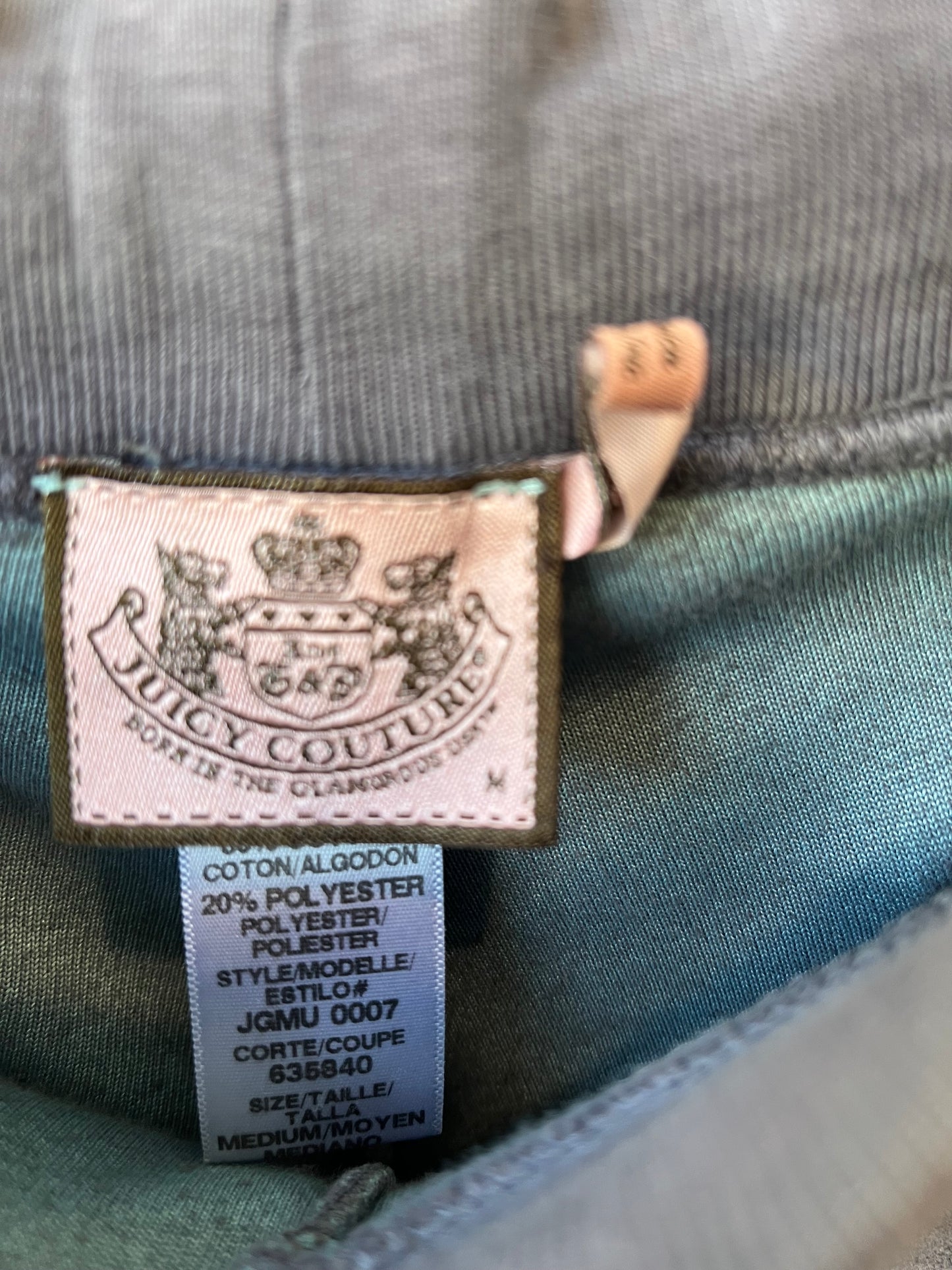 Y2K Juicy Couture Velour Track Pants 28-34"
