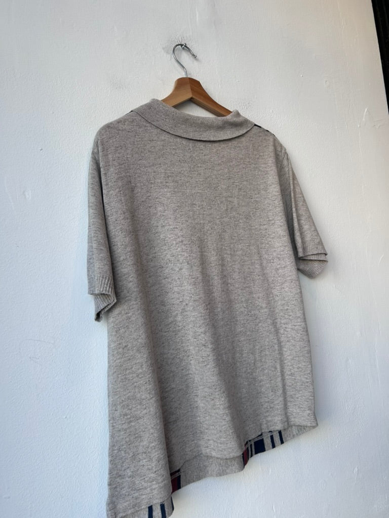 90's Knit Collared Shirt