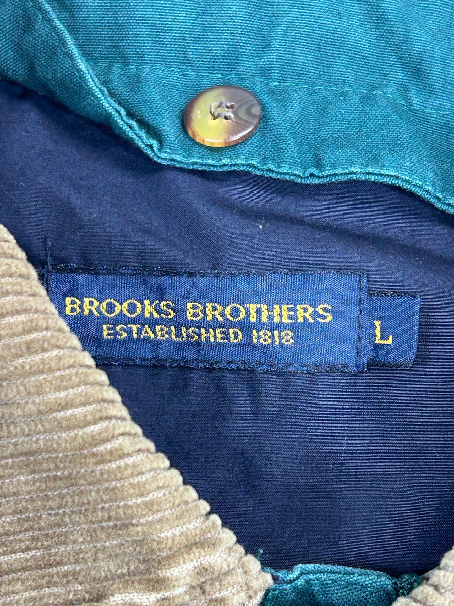 Y2K Brooks Brothers Green Coat