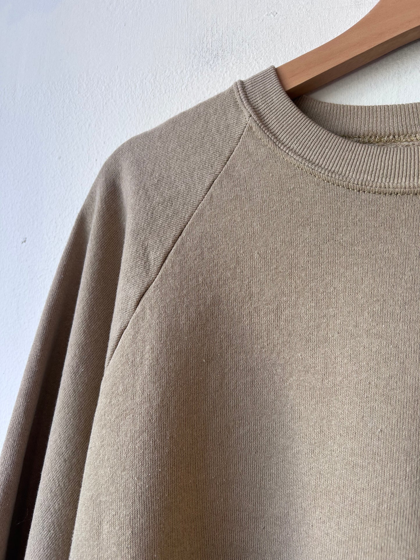 90’s Blank Tan Sweatshirt