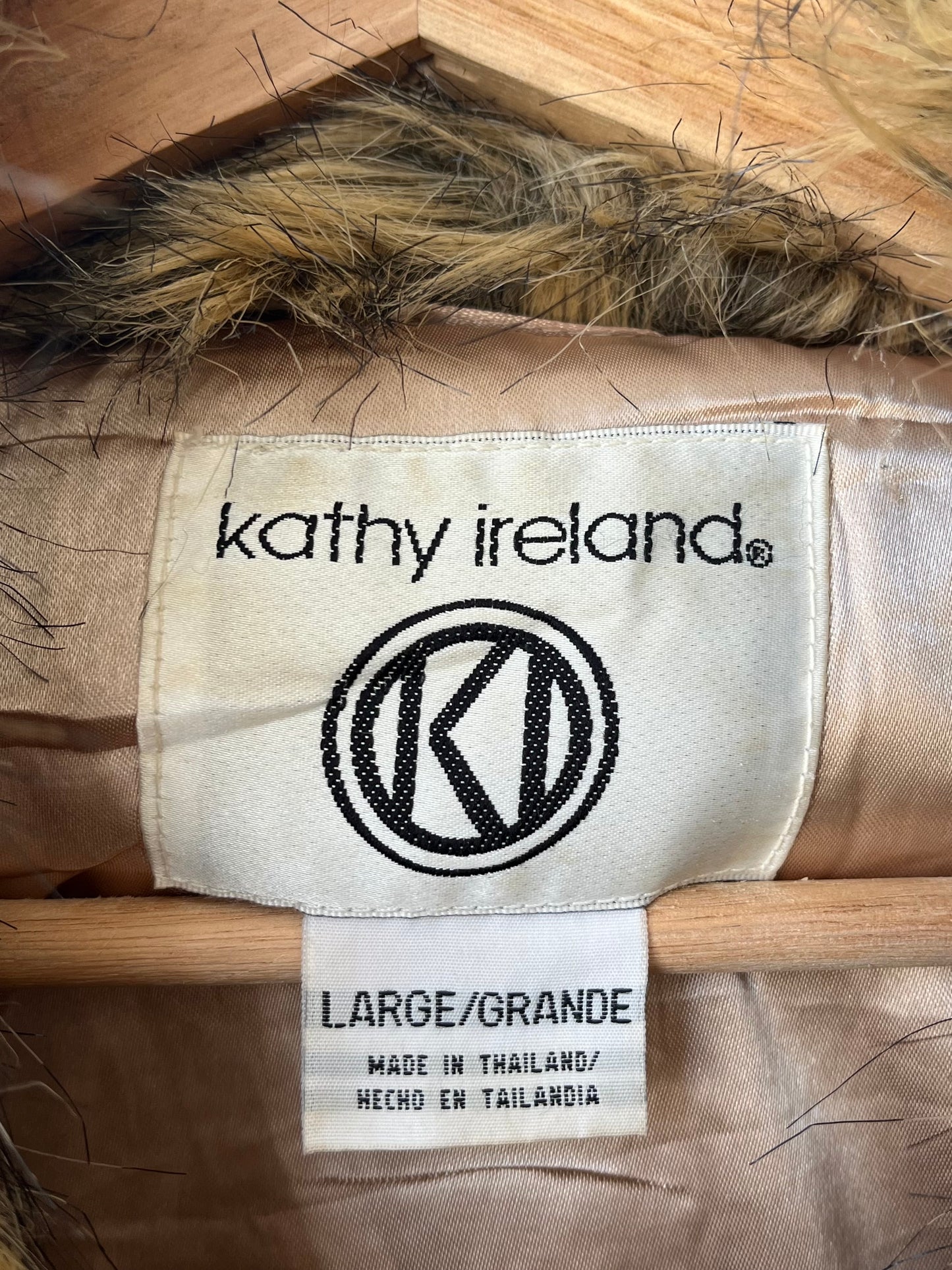 90's Faux Fur Jacket
