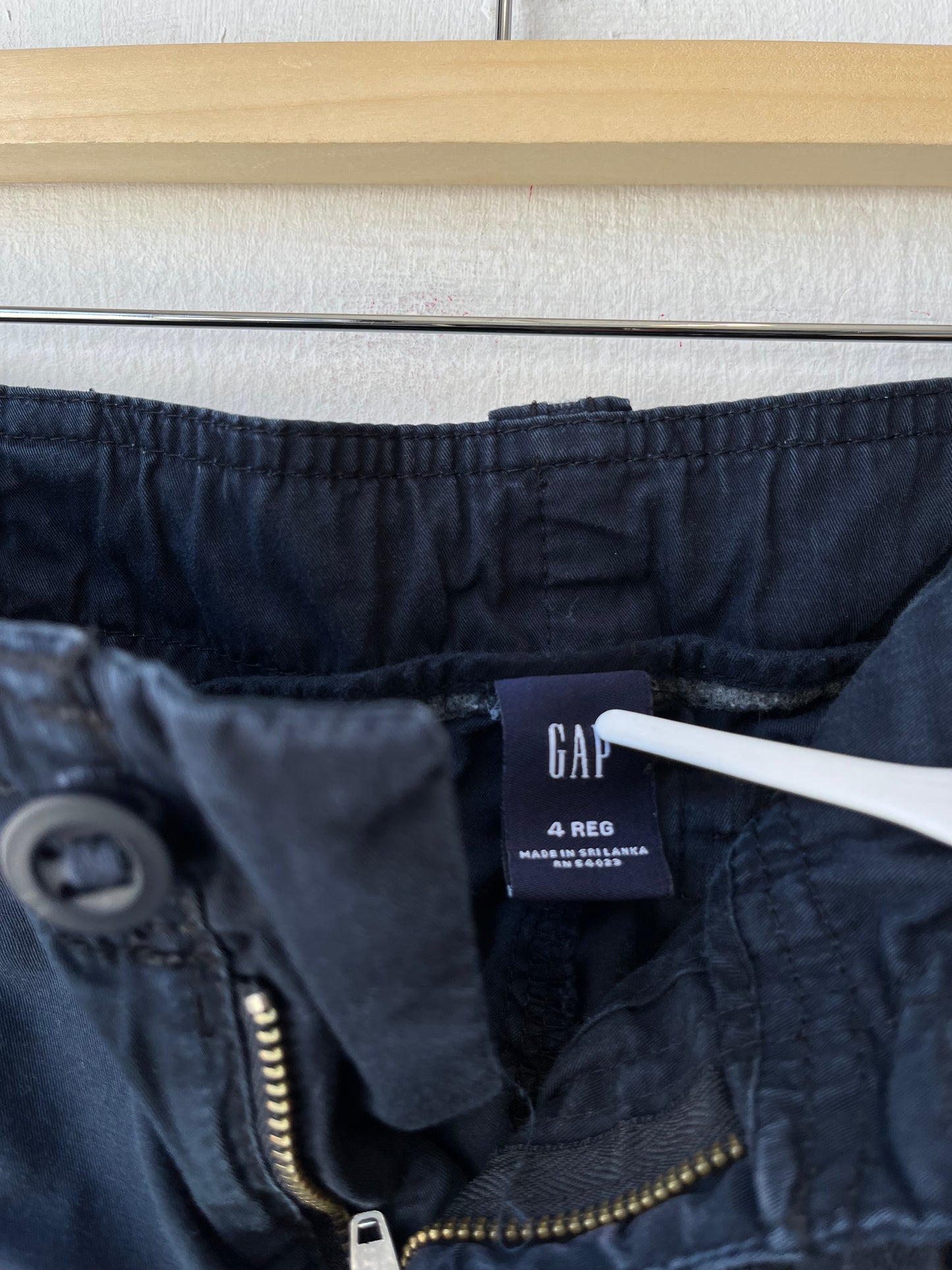 Y2K Navy Cargo Pants 28-31"