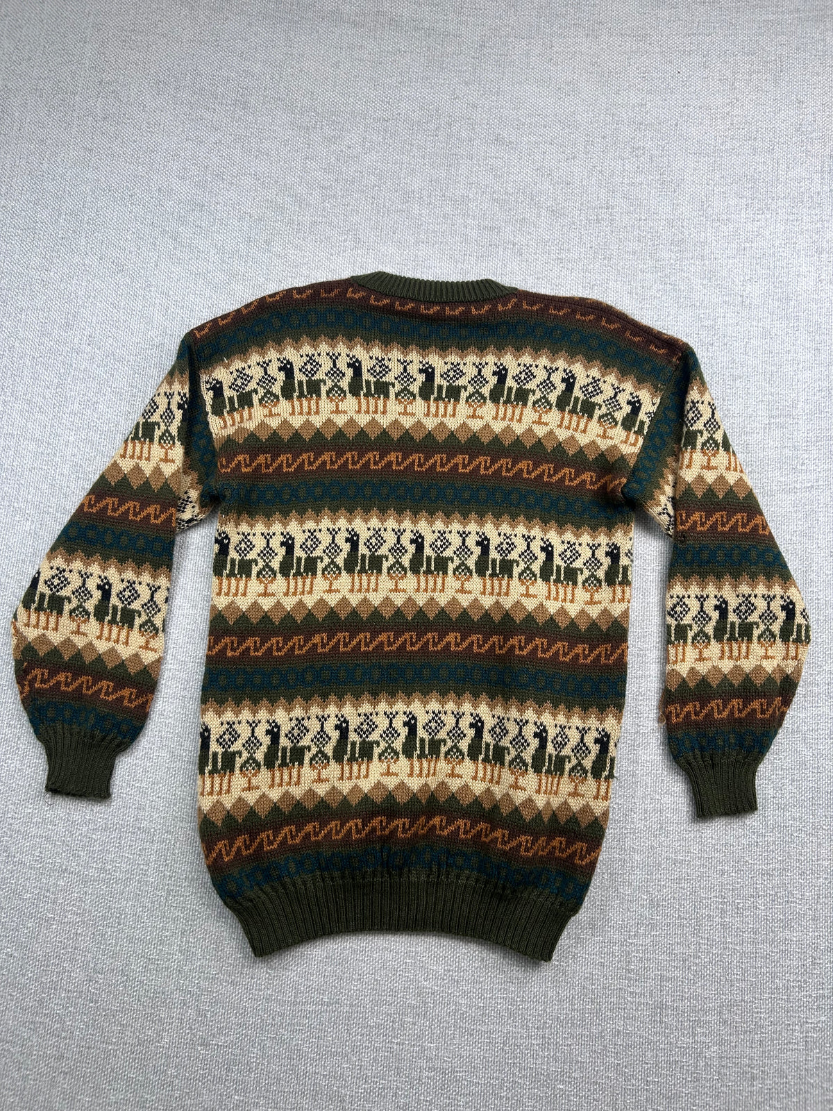 90's Alpaca Pattern Sweater