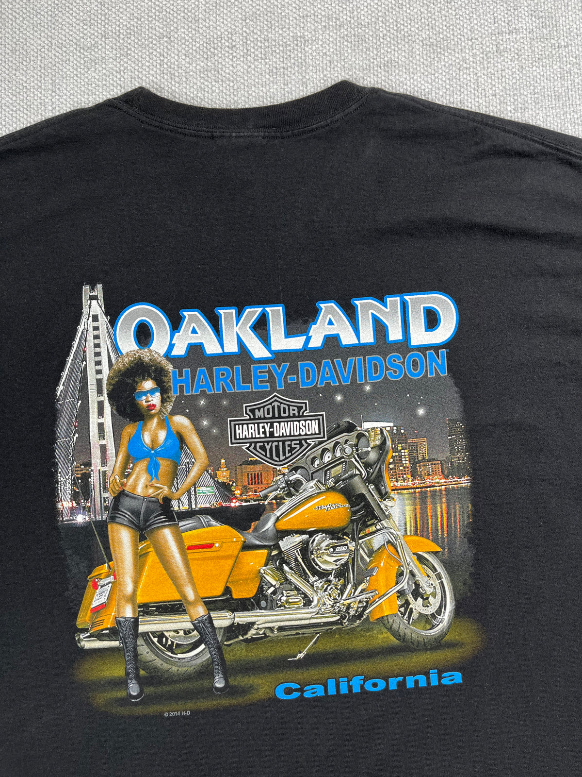 Y2k Harley Davidson Oakland T-Shirt