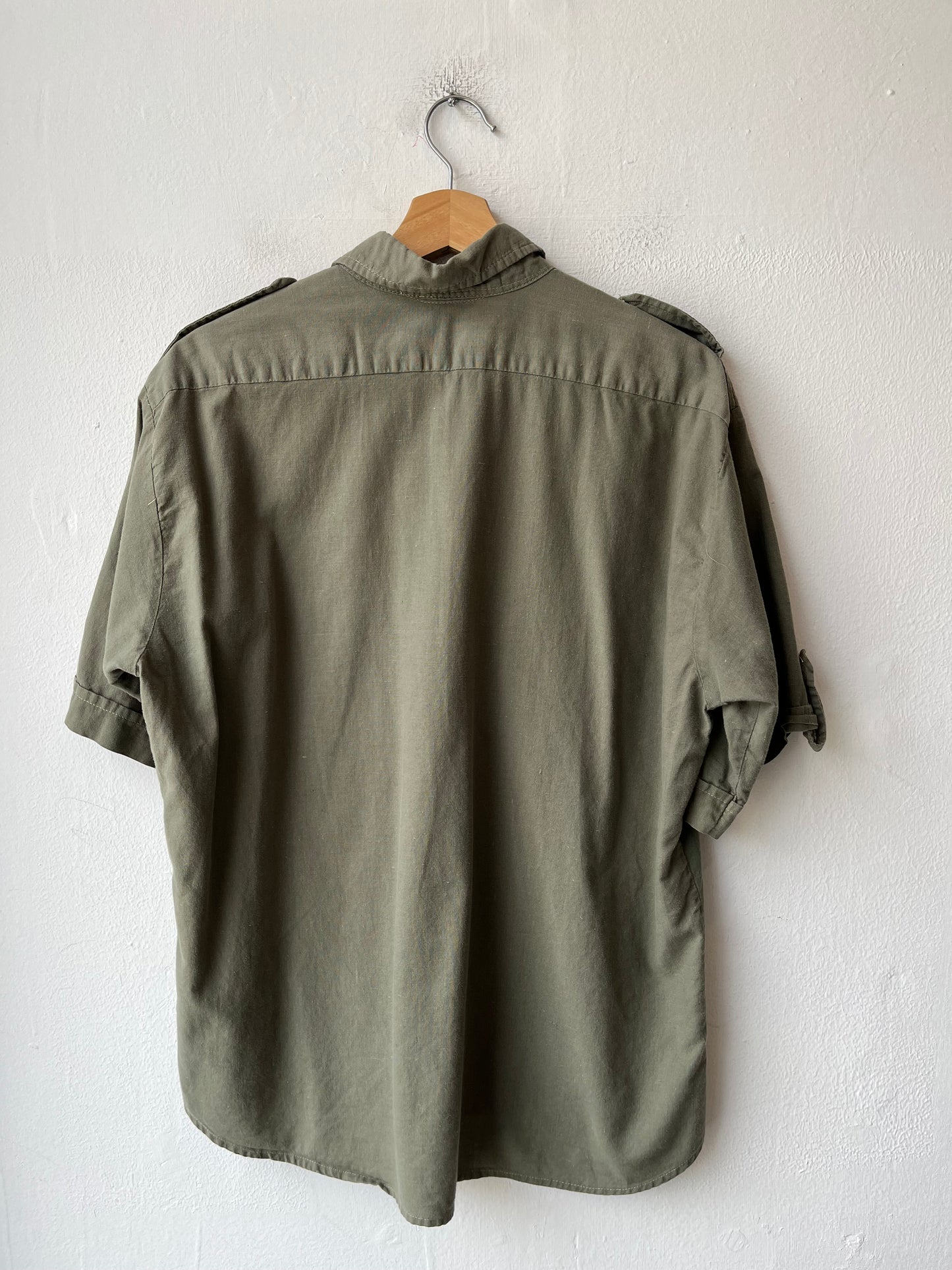 70's Jungle Lodge Military Shirt