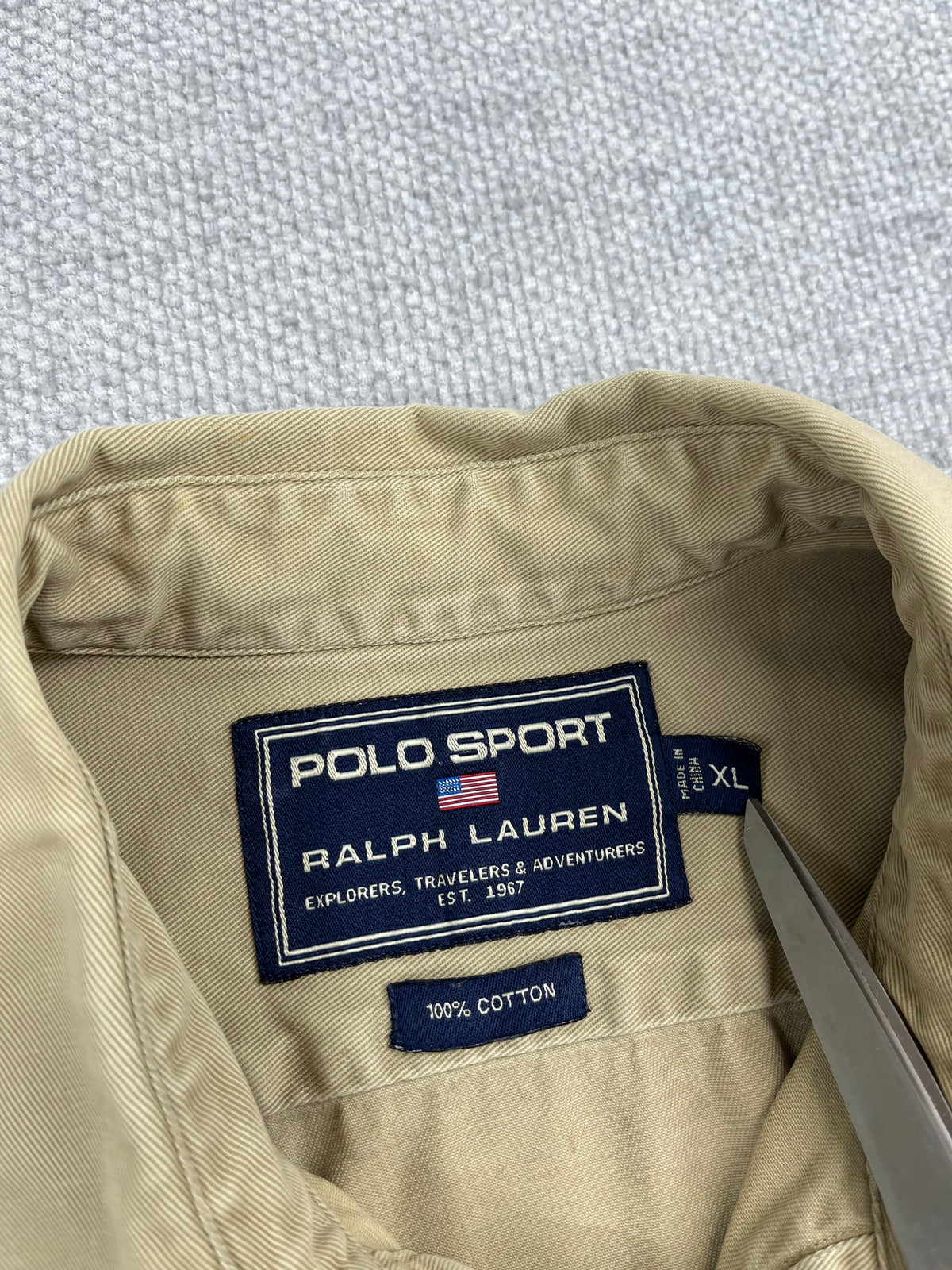 90's Polo Sport Safari Shirt