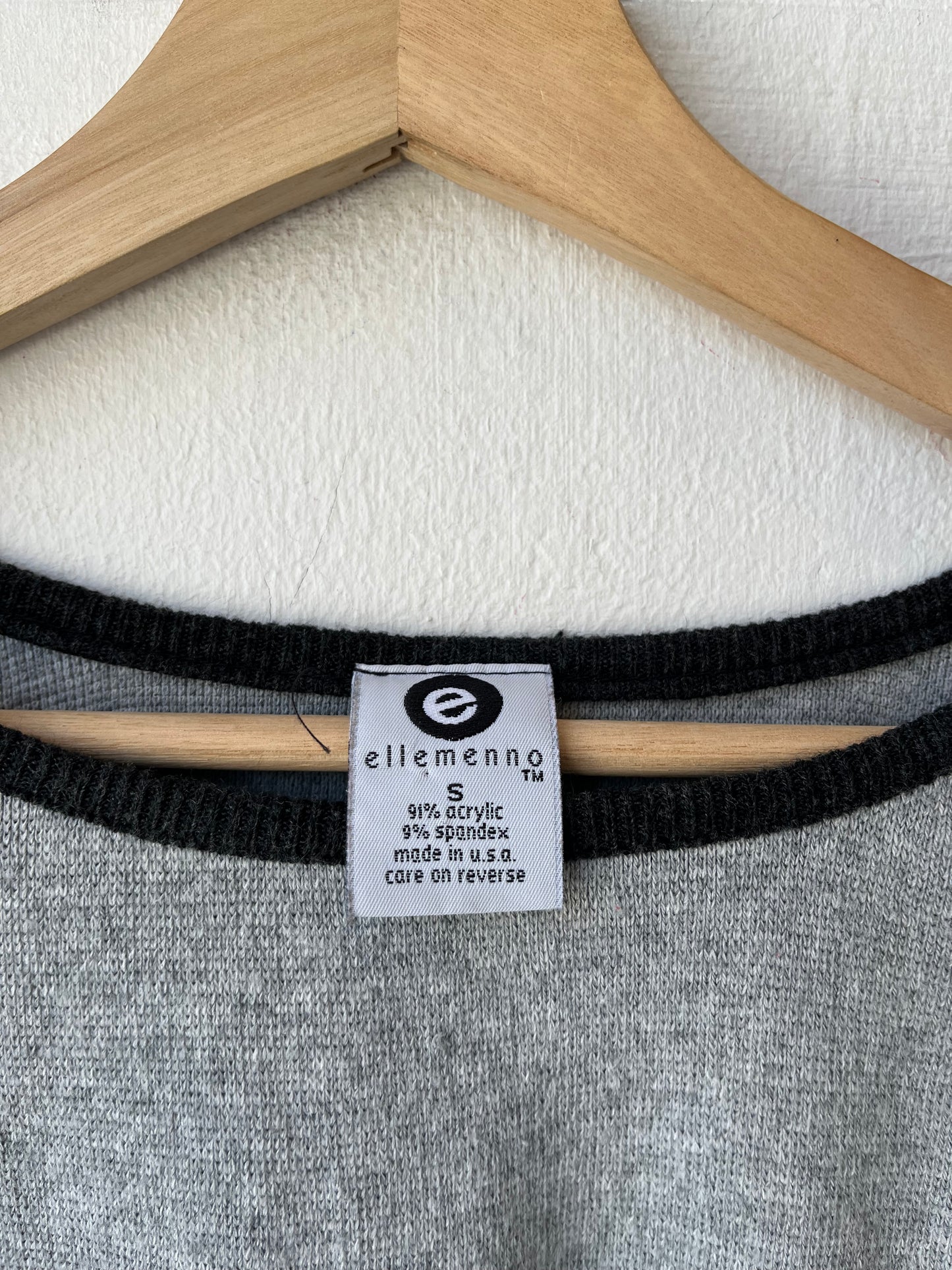 90’s Knit Raglan Top