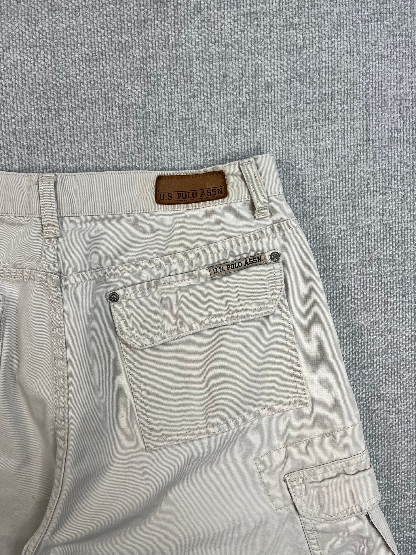 Y2K U.S.P.A Cargo Shorts 31"