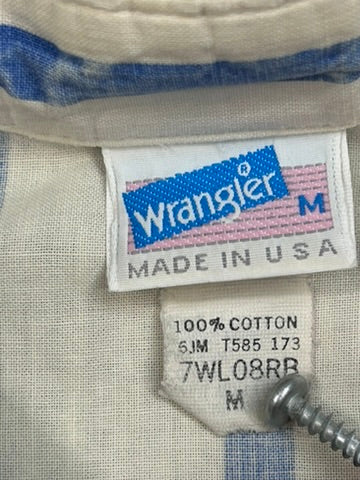 80's Striped Button Down Shirt