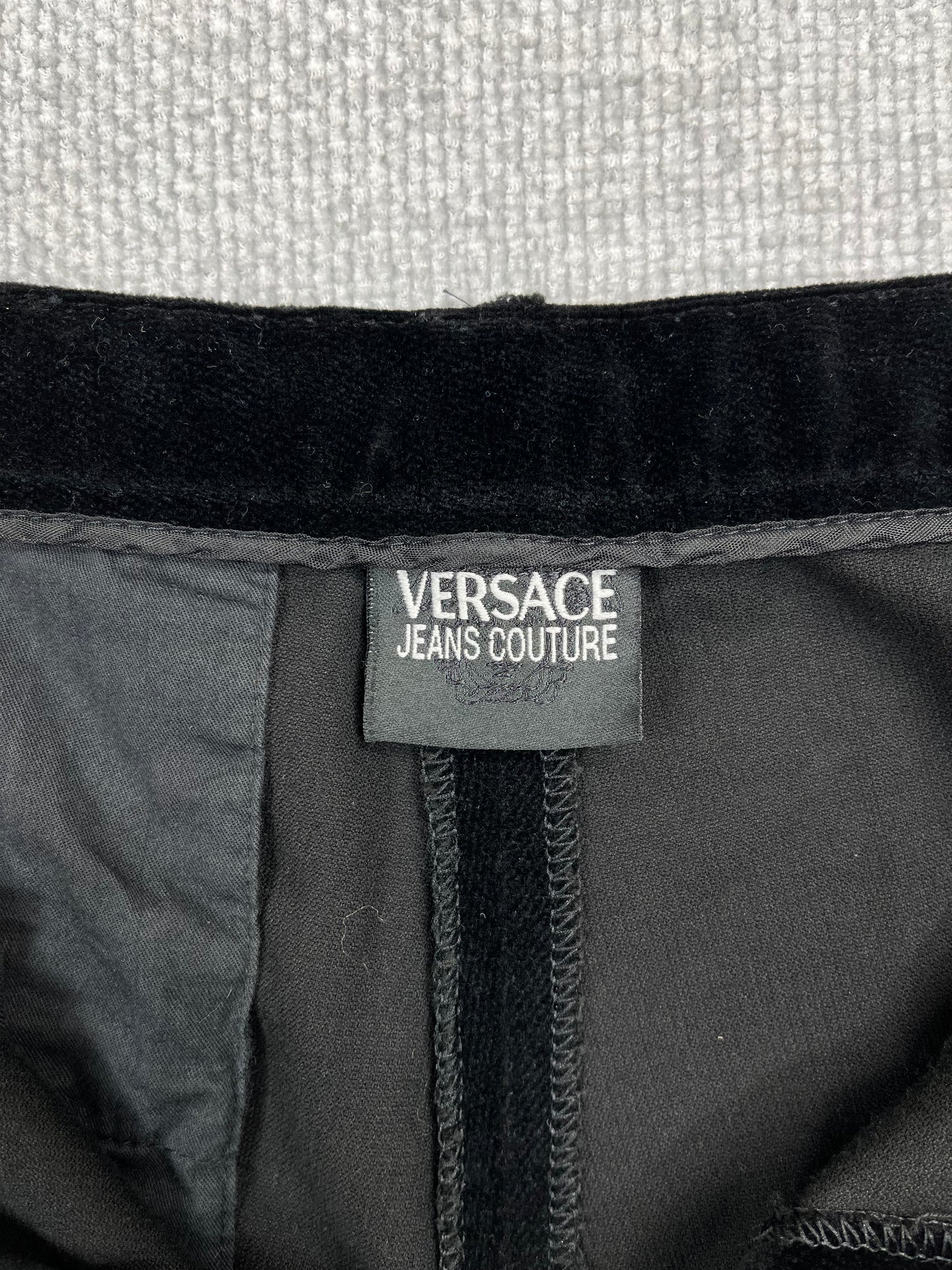 Y2K Versace Velvet Pants 32"