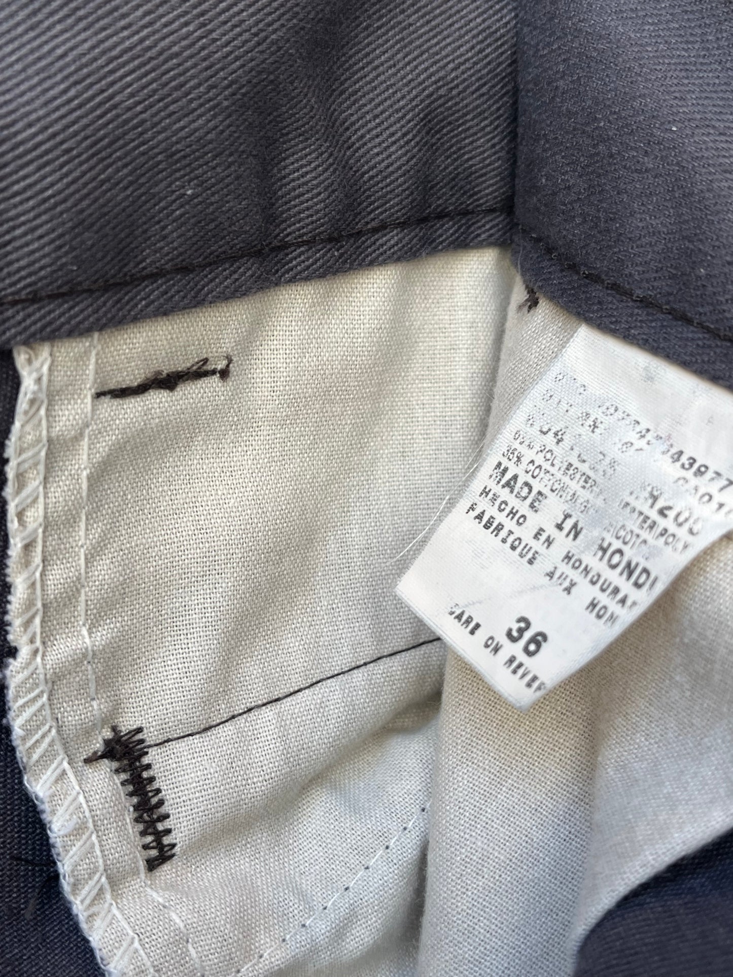 Y2K Gray Dickies Shorts 36"