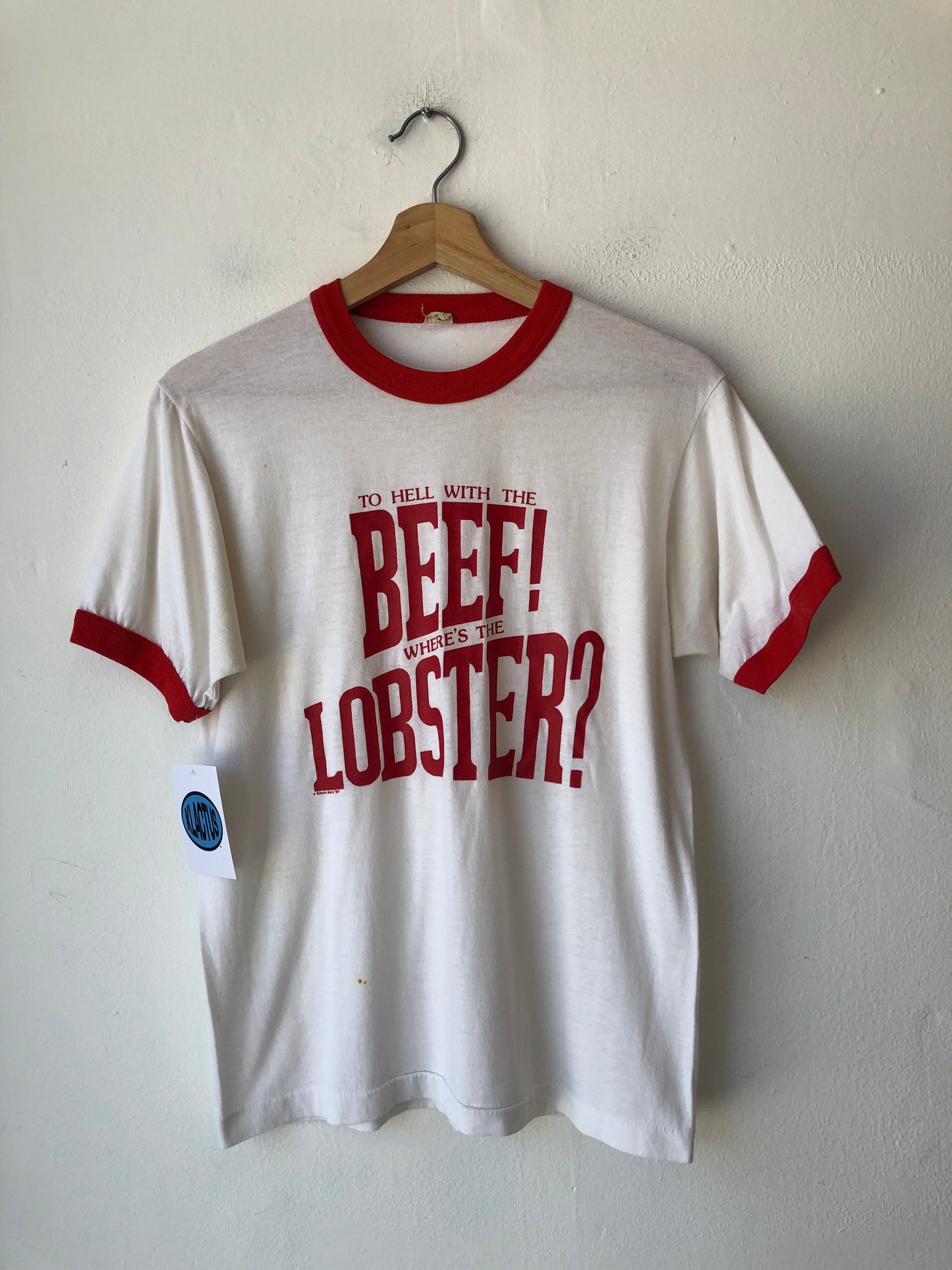 80's Beef or Lobster T-Shirt