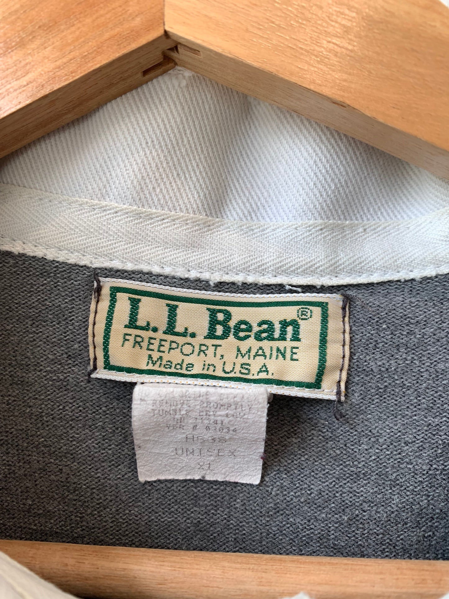 90's L.L. Bean Striped Rugby