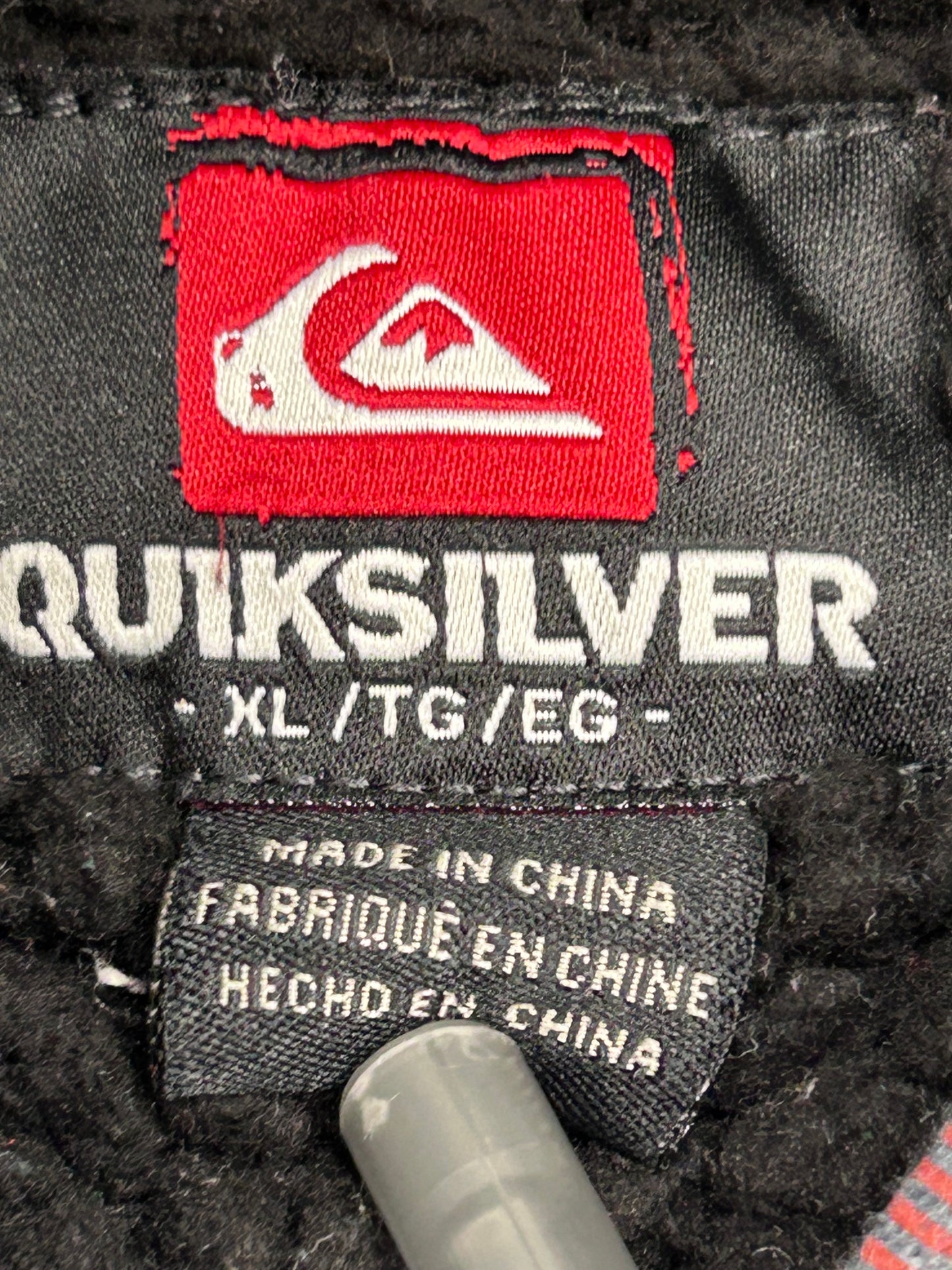 Y2K Quiksilver Zip Up Hoodie