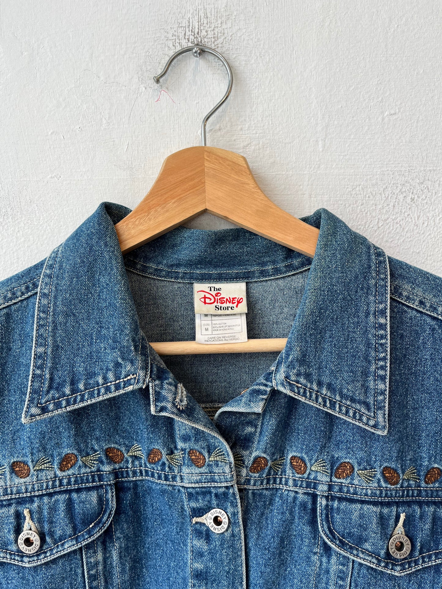 90's Winnie the Pooh Denim Jacket