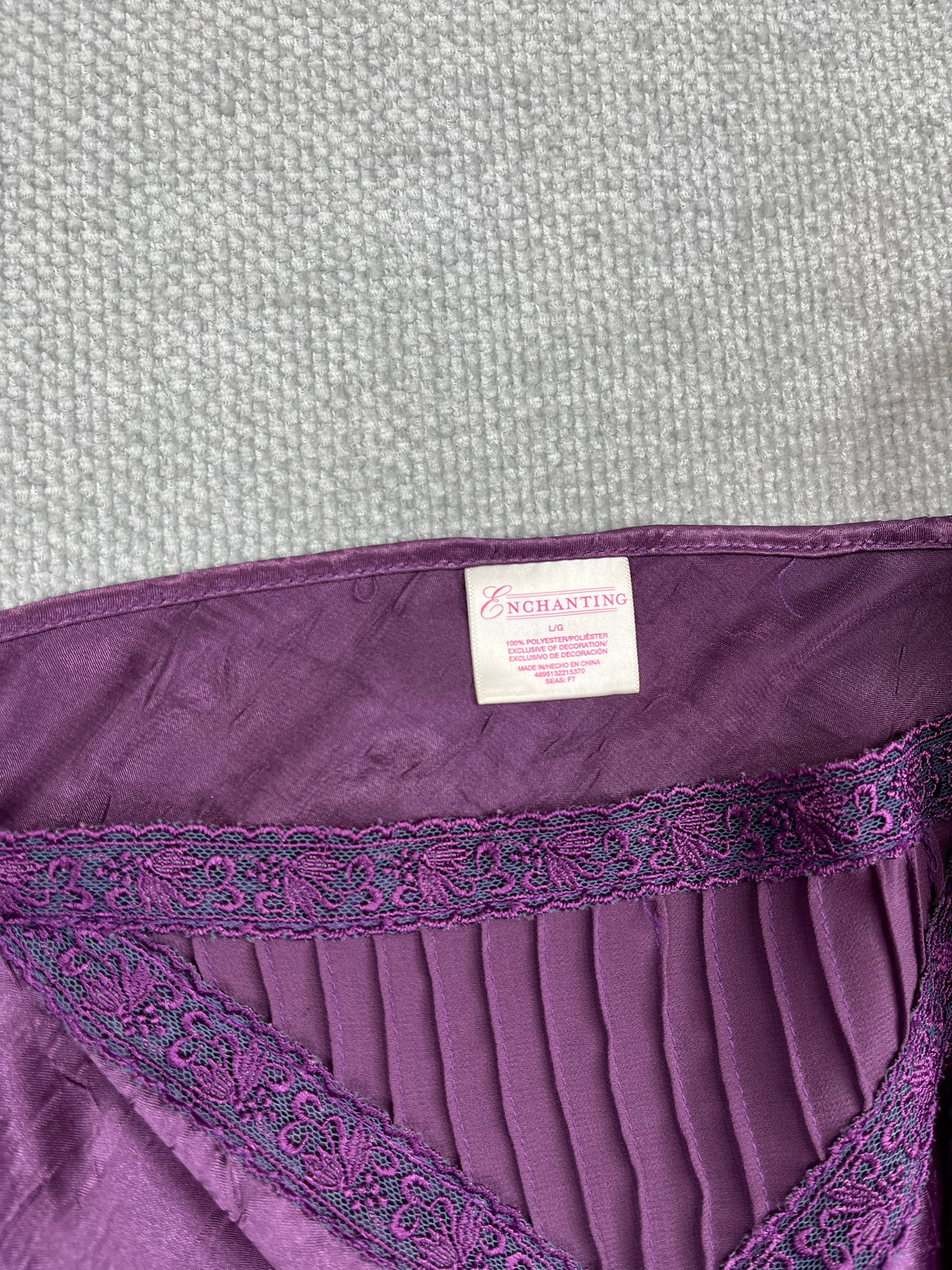 90's Purple Midi Dress