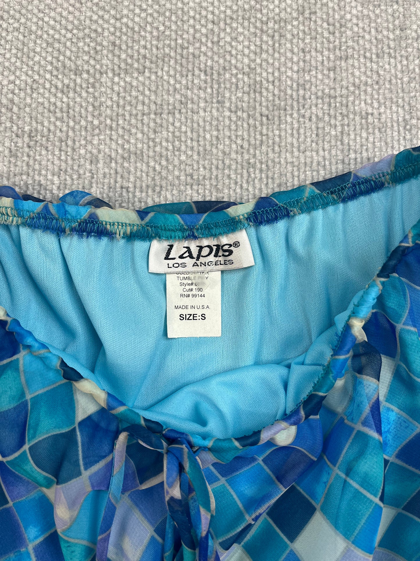 90’s Diamond Patterned Skirt 26-30”