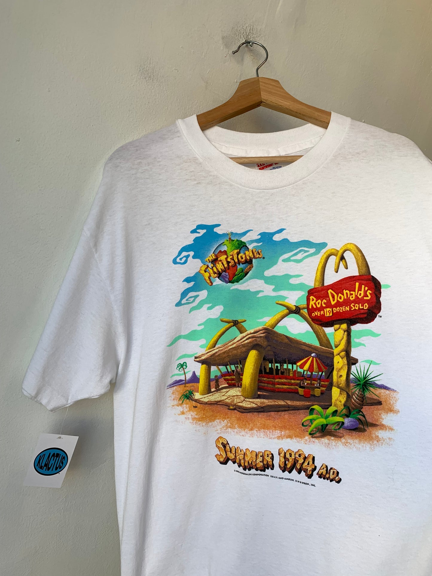 1994 McDonald's Flinstones T-Shirt
