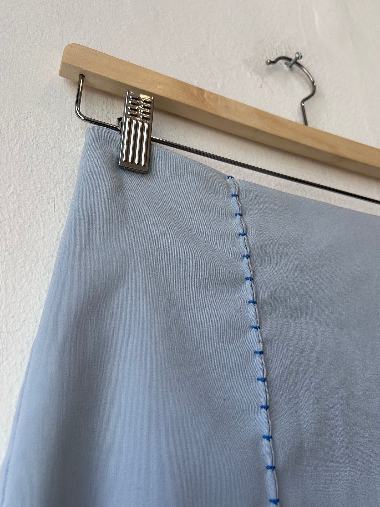 90’s Blue Stitch Skirt 26"