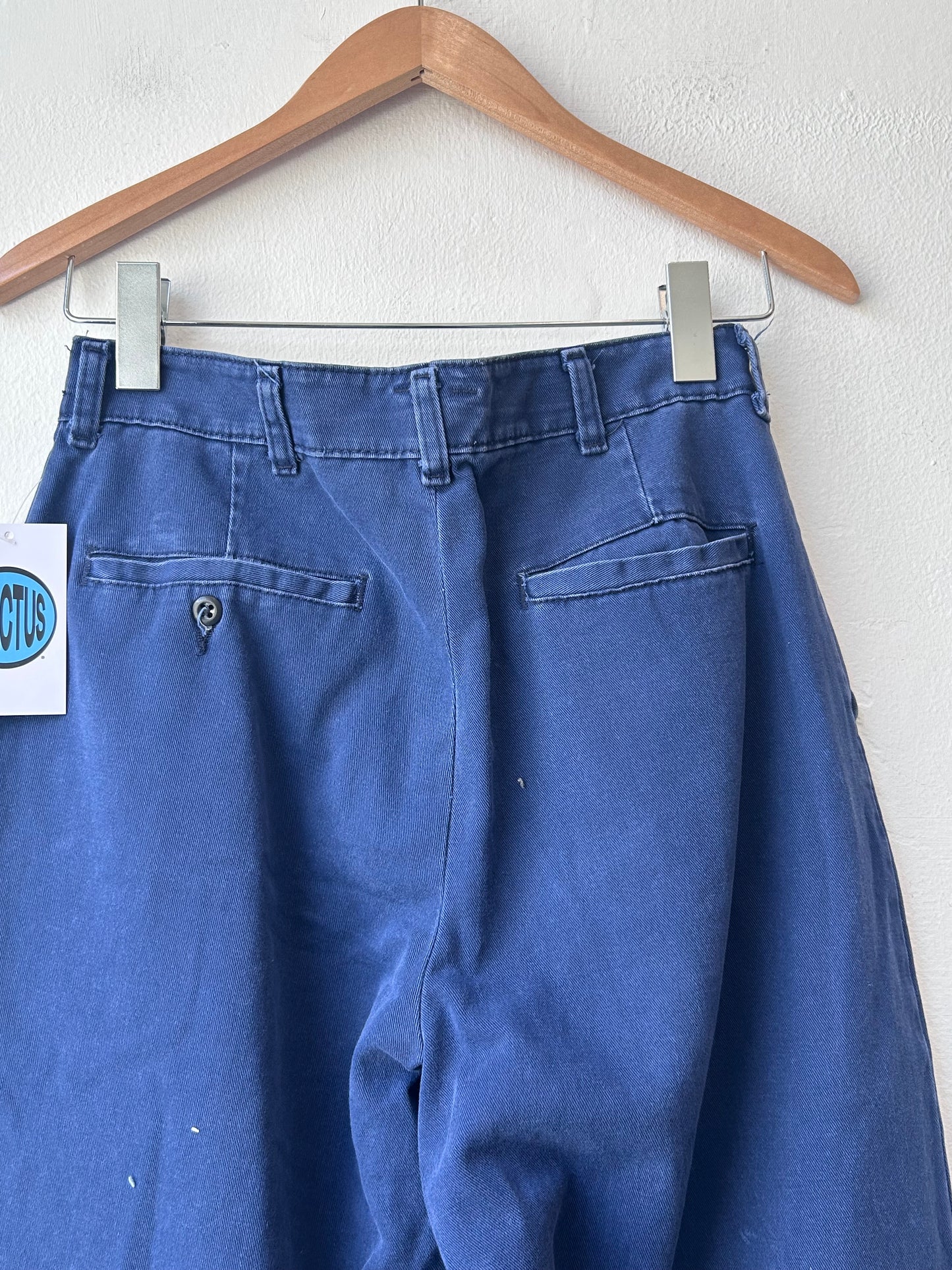Y2K Navy Red Cap Work Pants 29"