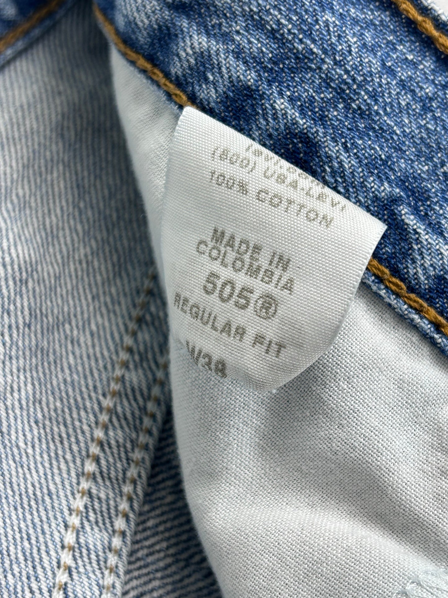 Y2K Levi's 505 Baggy Shorts 37"