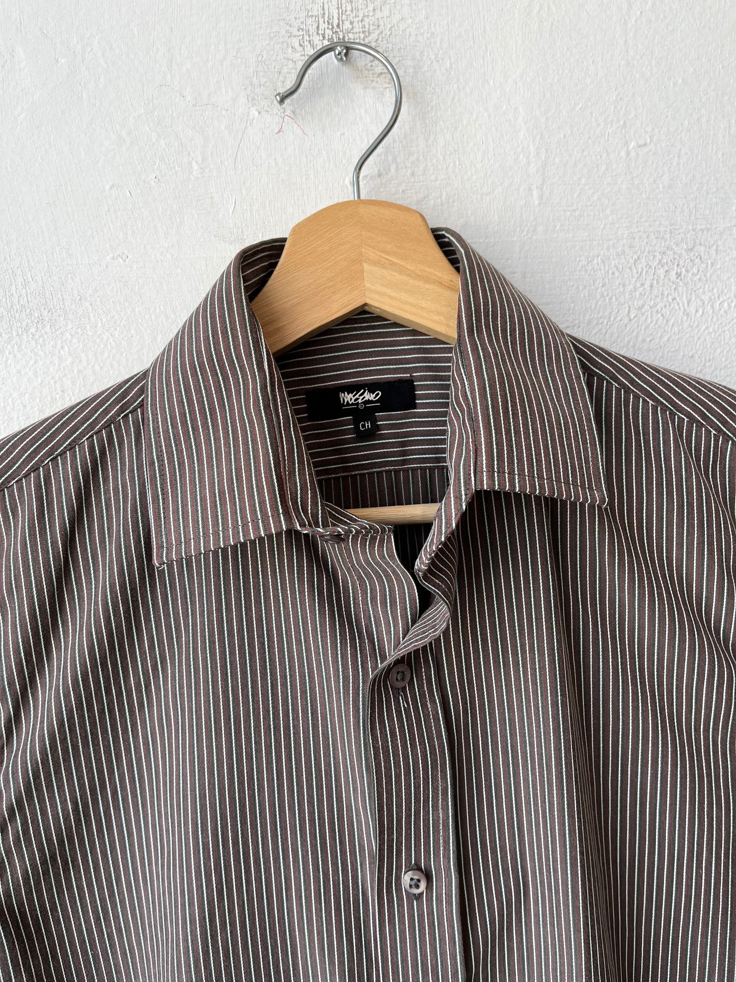 Y2K Pinstripe Dress Shirt
