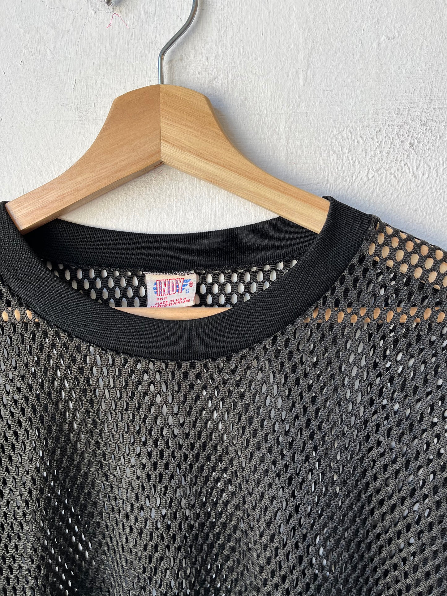 90's Black Cropped Jersey