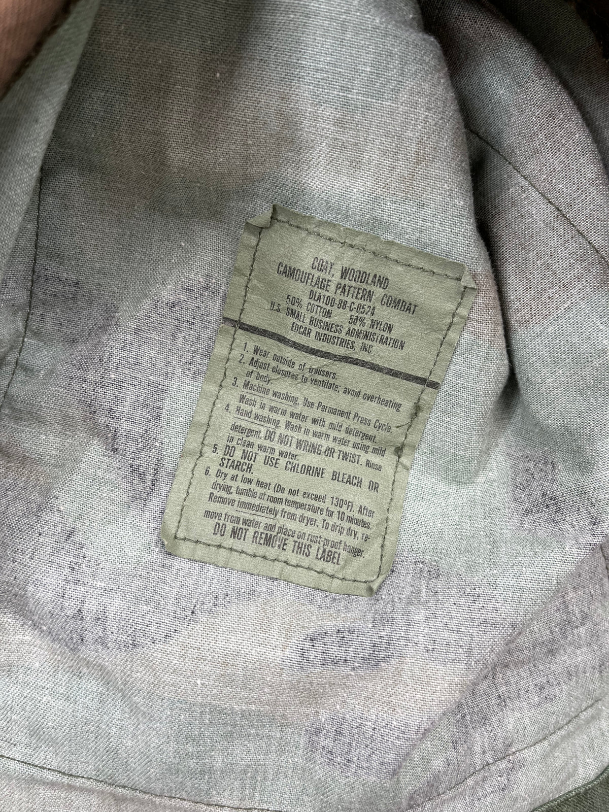 1988 Military Camo Jacket