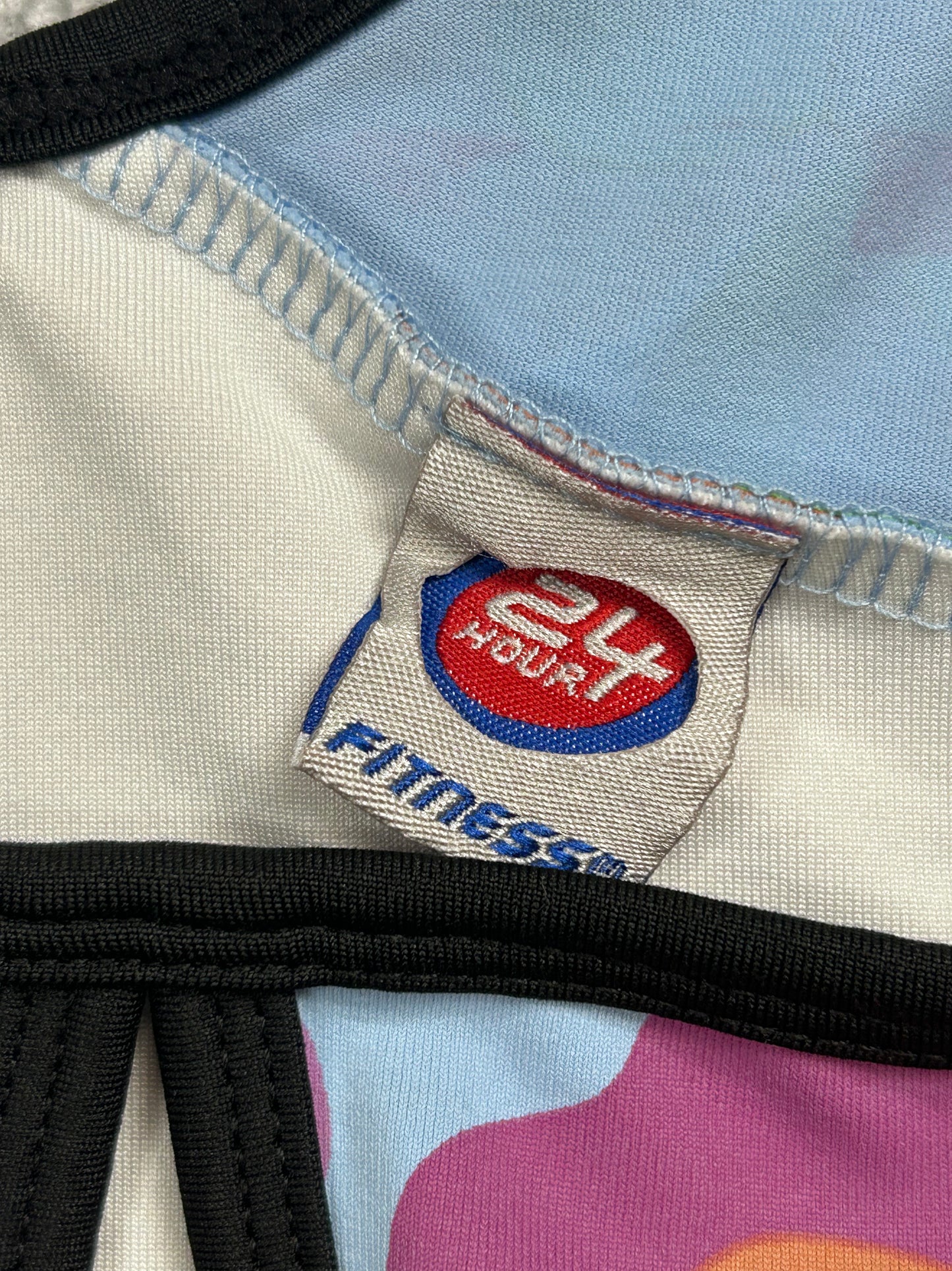 Y2K Floral Workout Top