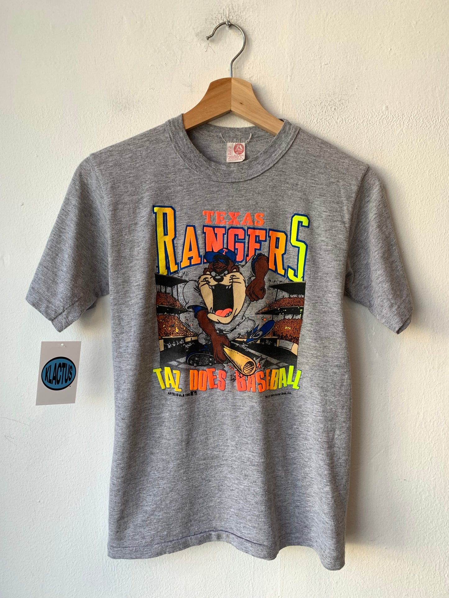 1990 Taz Texas Rangers T-Shirt