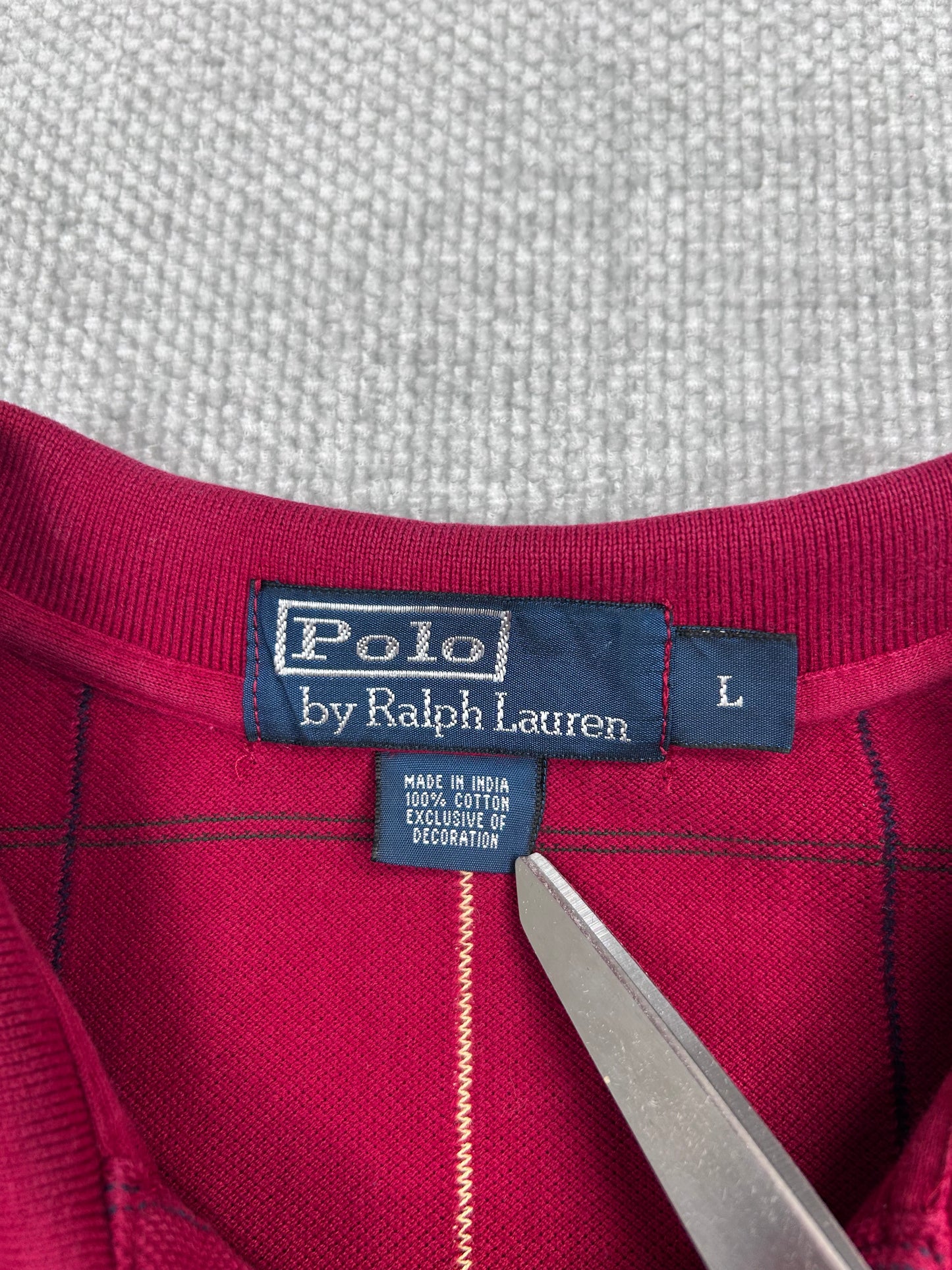 90's Red Polo Shirt