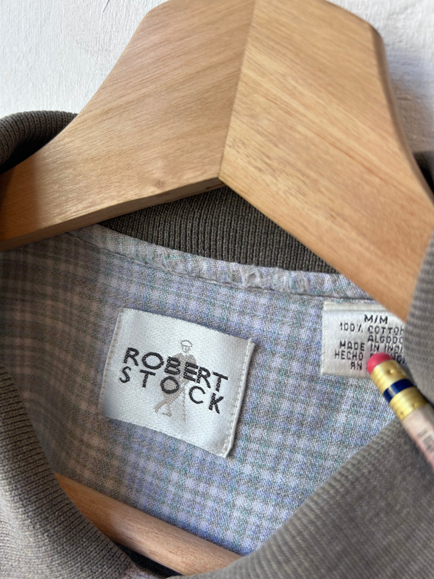 90's Plaid Cotton Button Up Shirt