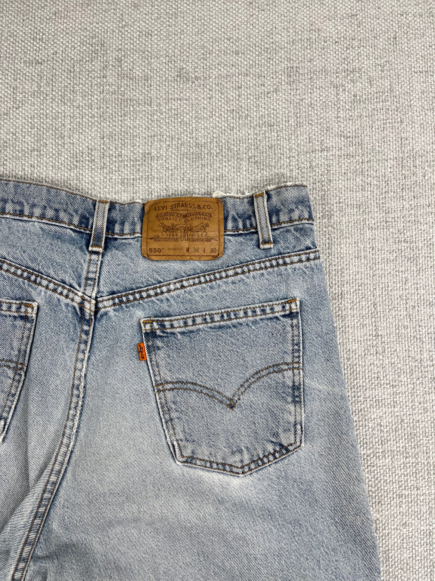 80's Levi's 550 Relaxed Jeans 34"