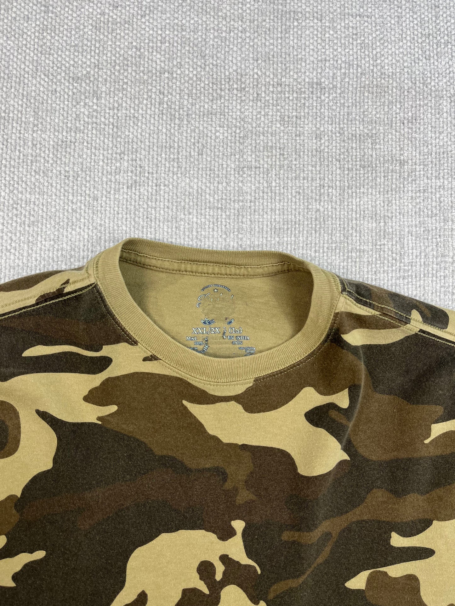 Y2K Camo Cropped T-Shirt