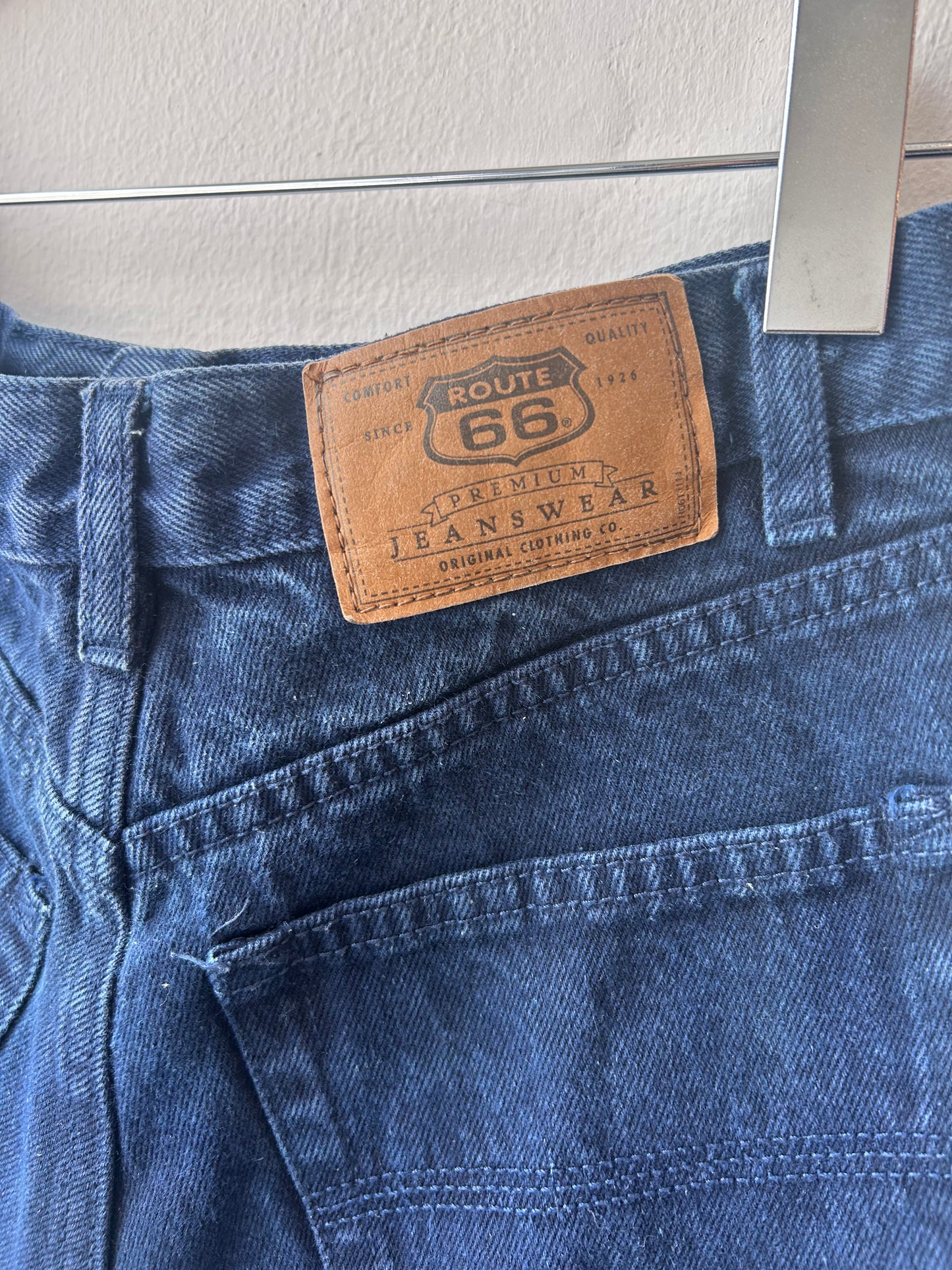 Y2K Route 66 Shorts 25"