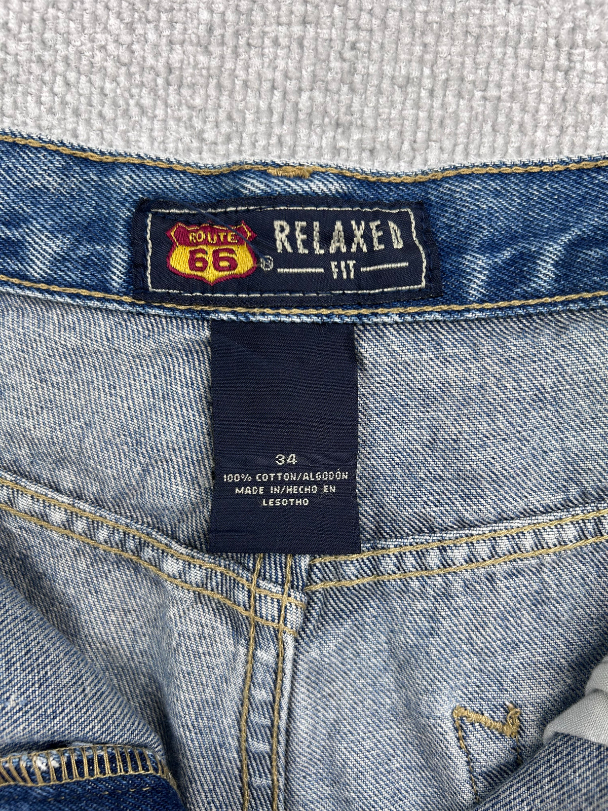 Y2K Relaxed Fit Denim Shorts 33"