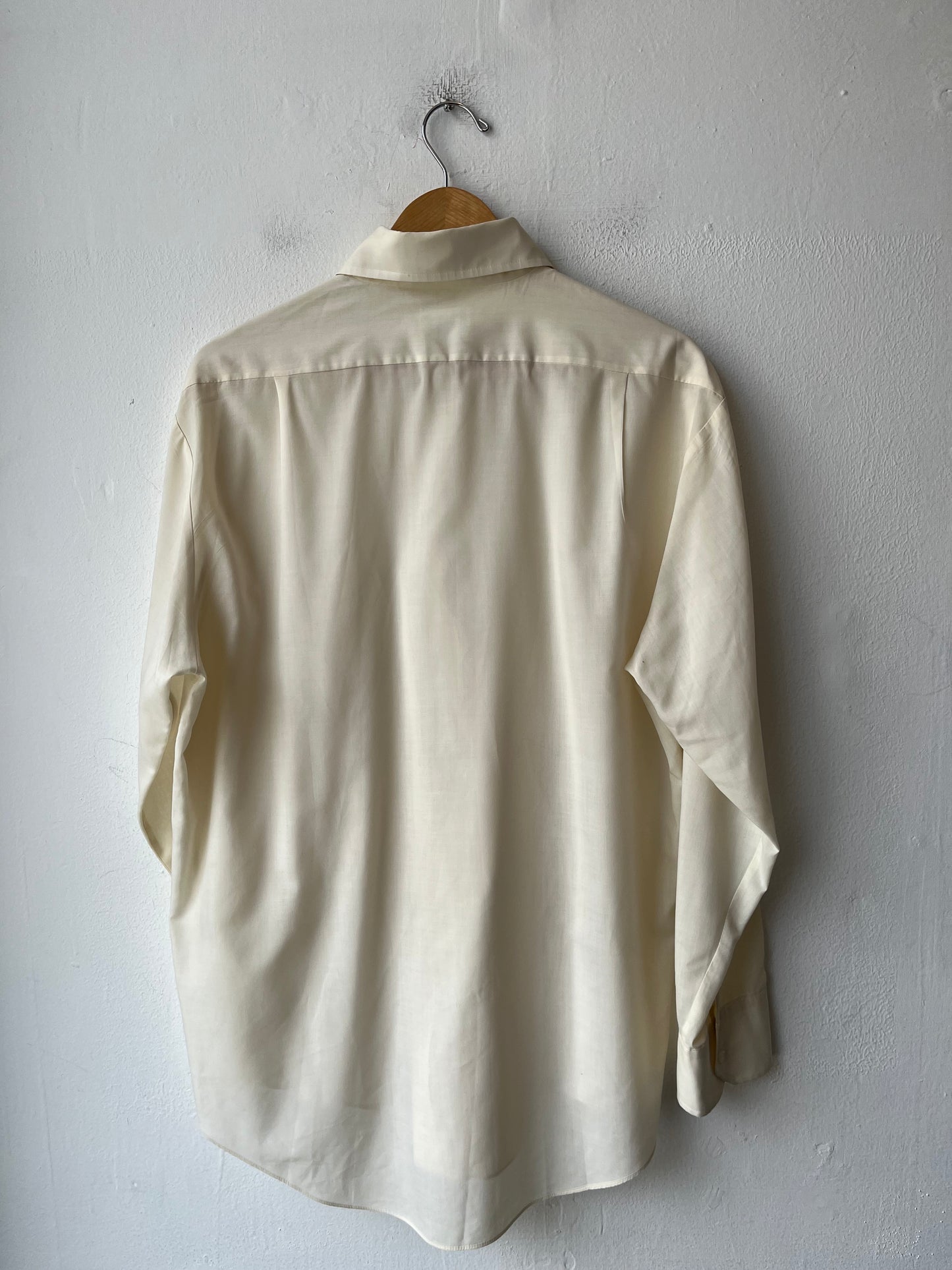 80’s White Dress Shirt