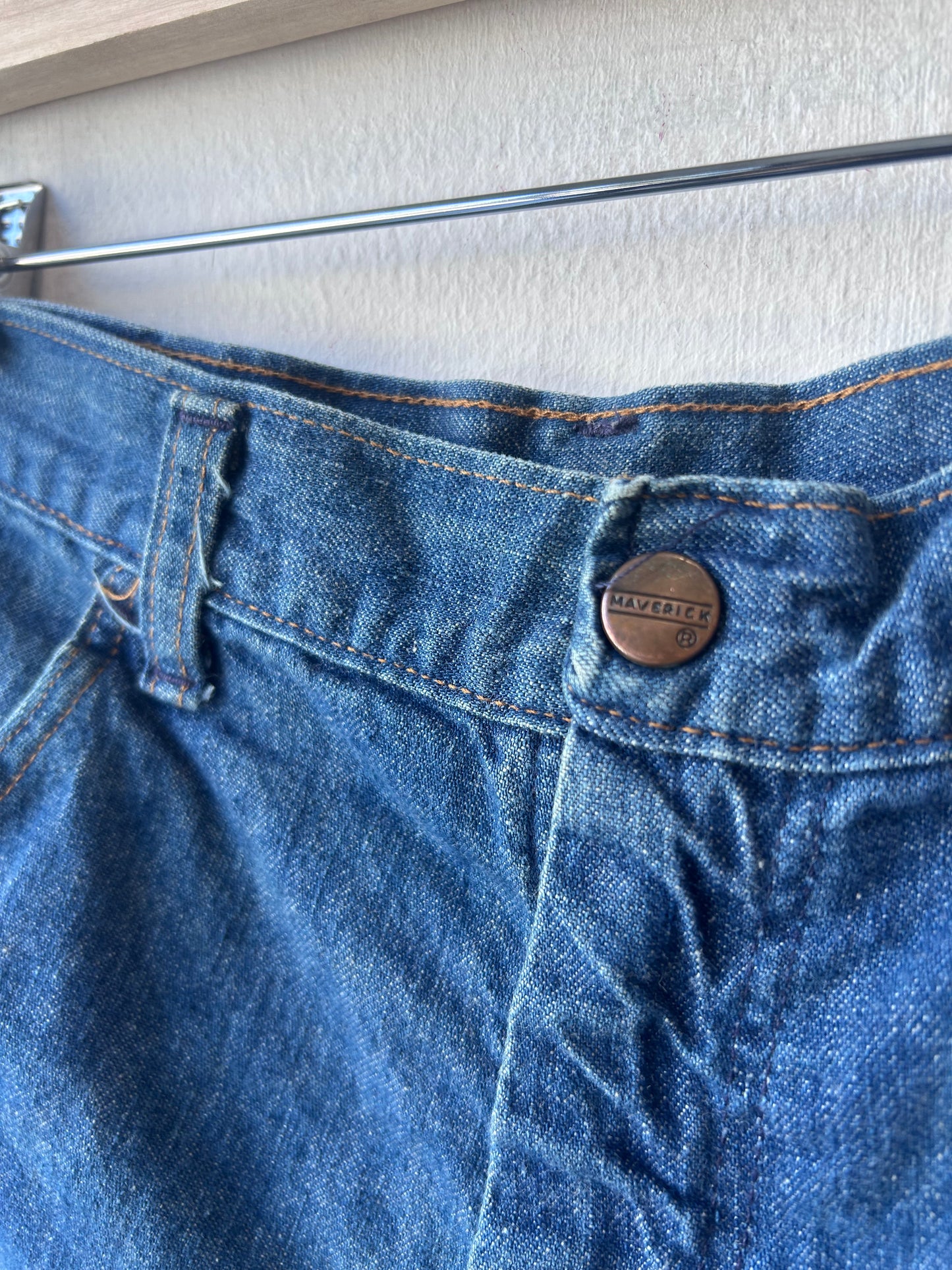 80’s Maverick Jean Shorts 27”