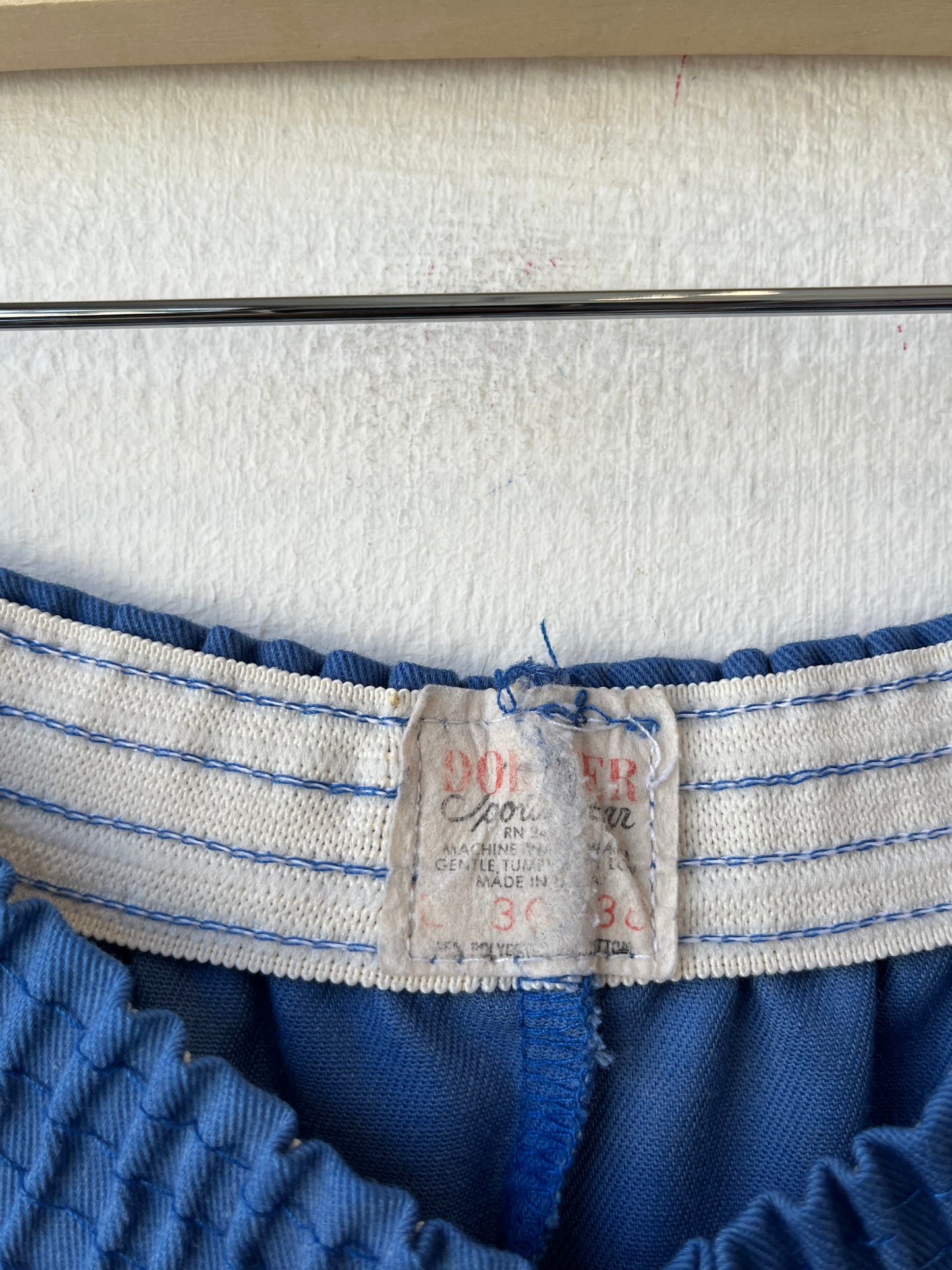 80's Blue Running Shorts 26-31"
