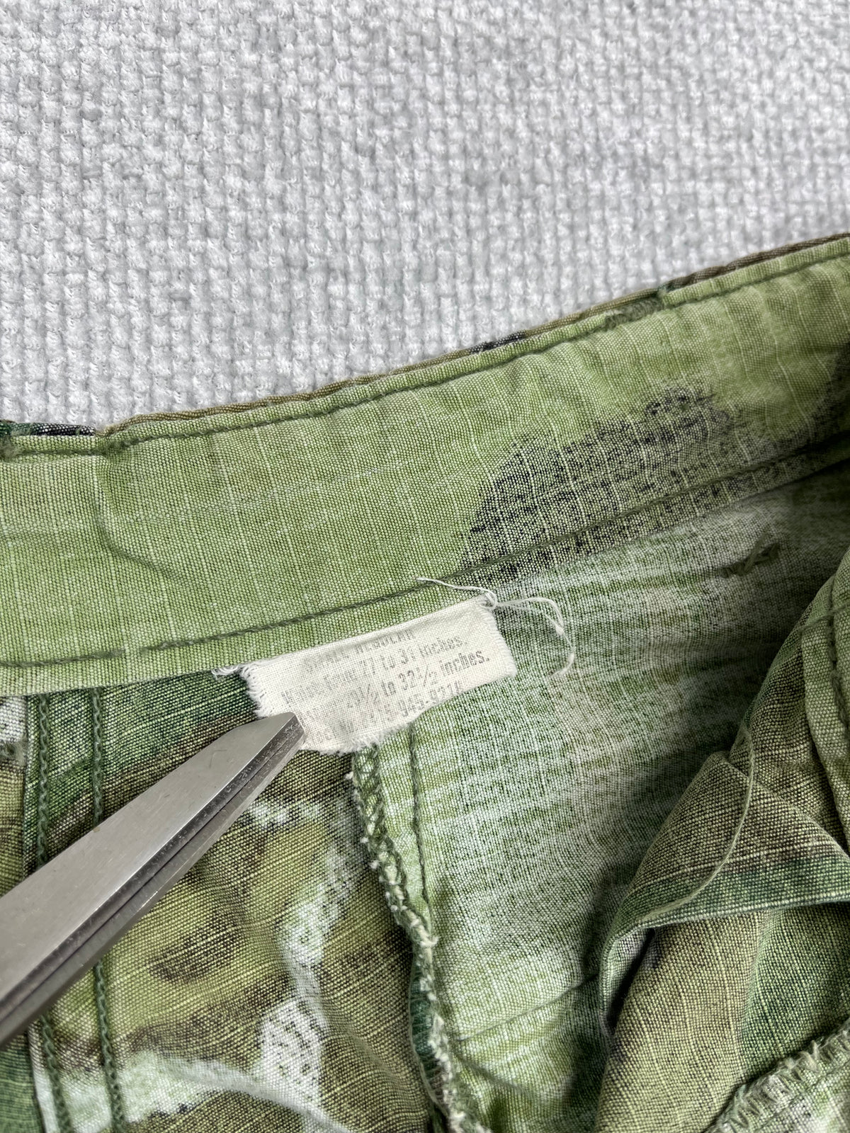 60's Jungle Camo Pants 28"