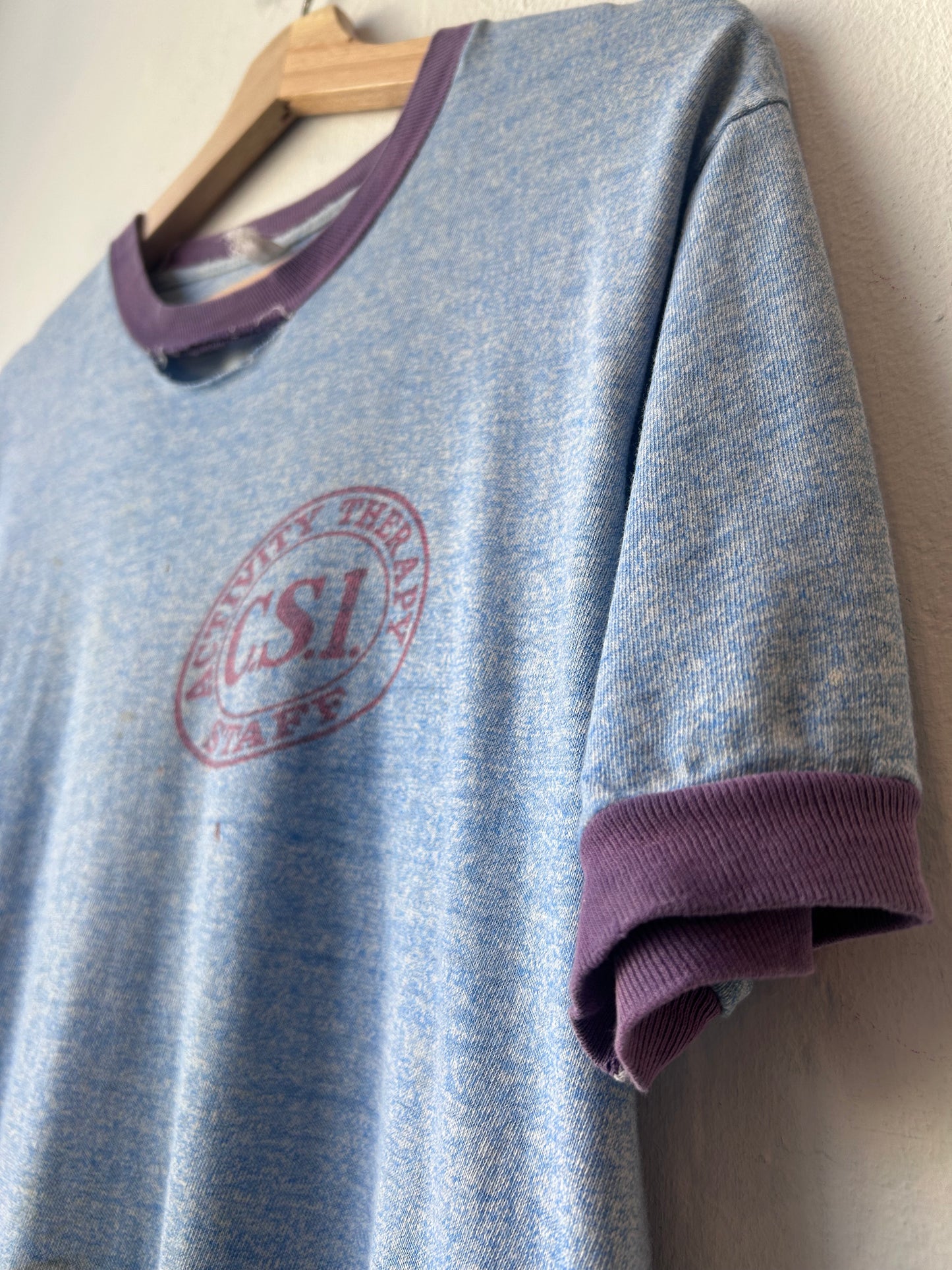 90's CSI Therapy Ringer Shirt