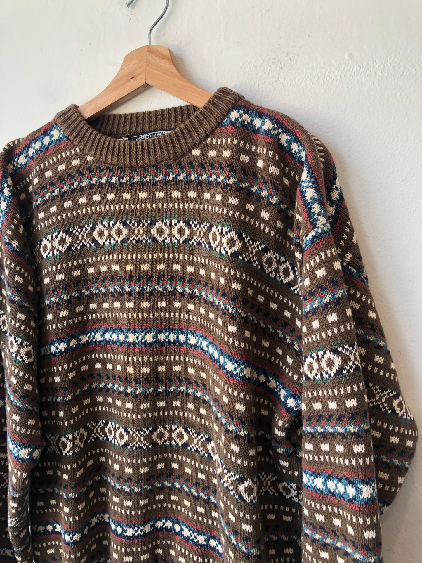 90’s Striped Knit Sweater