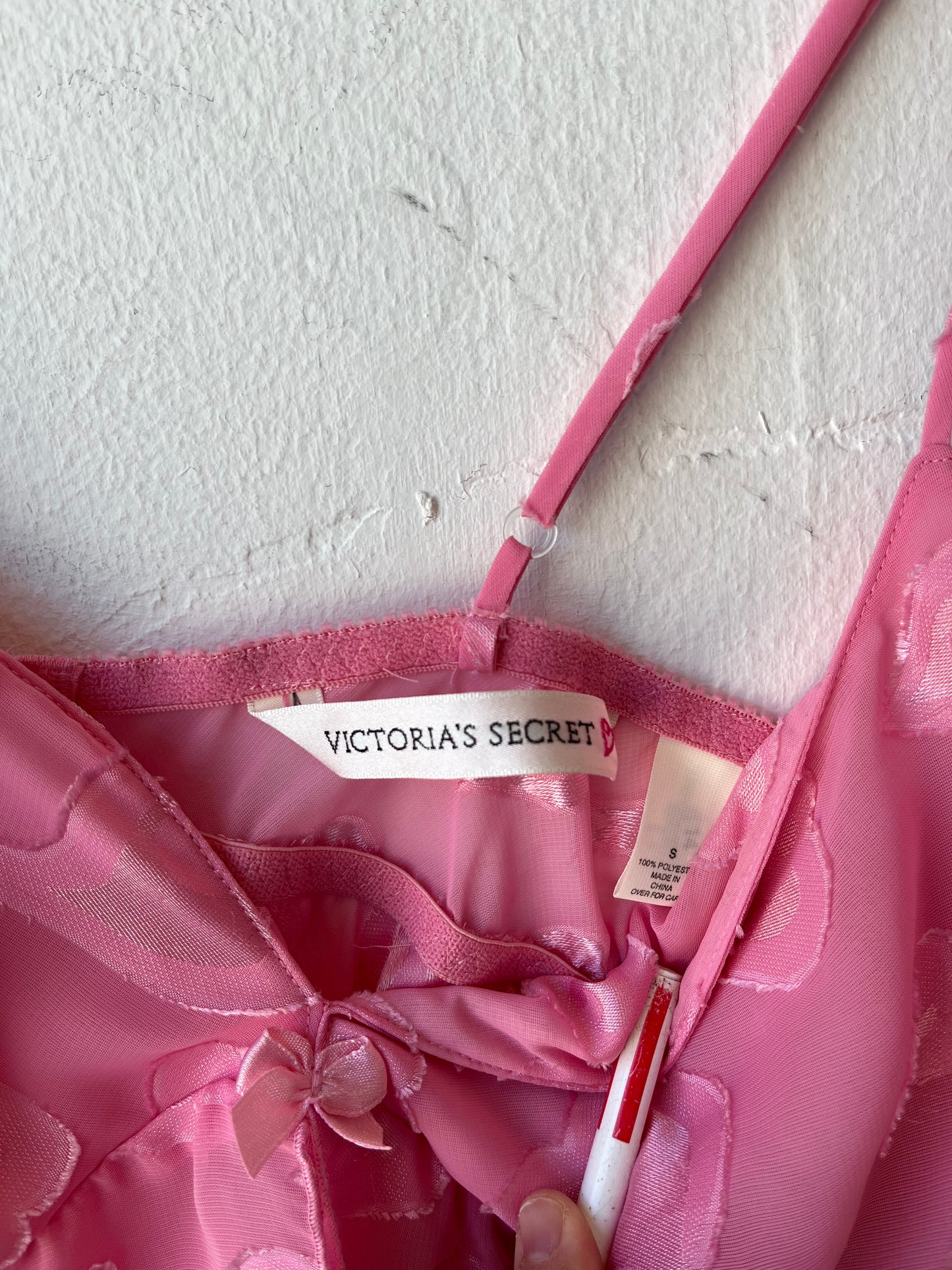 Y2K Victoria Secret Pink Slip Dress