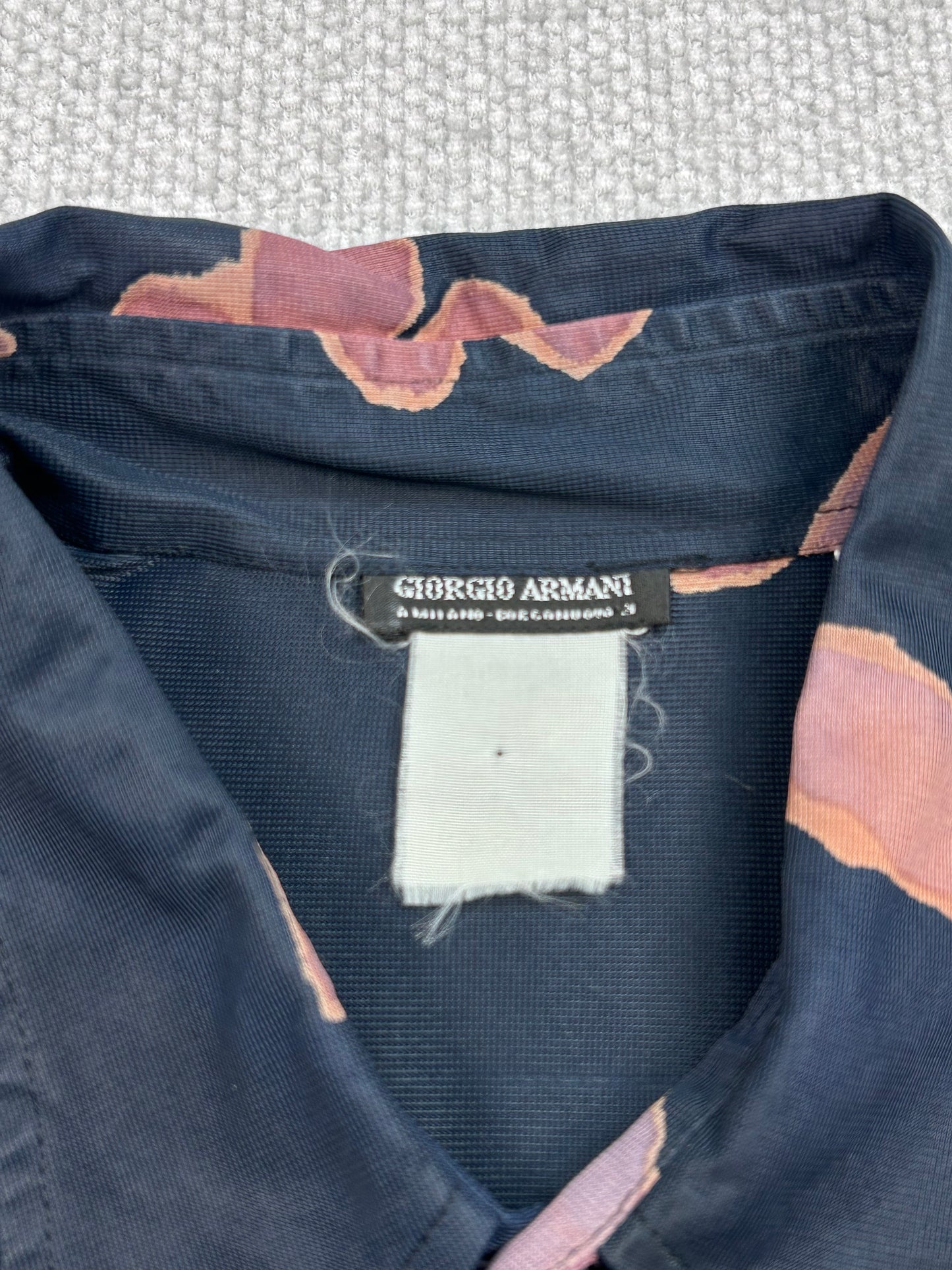 90's Armani Sheer Dress Shirt
