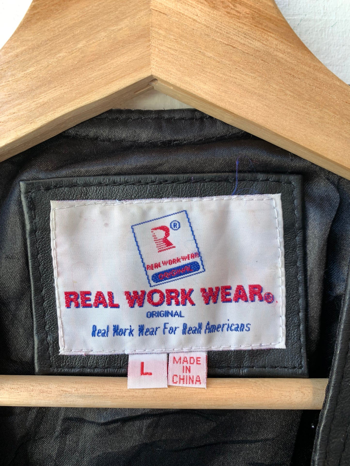 90's Leather USA Vest